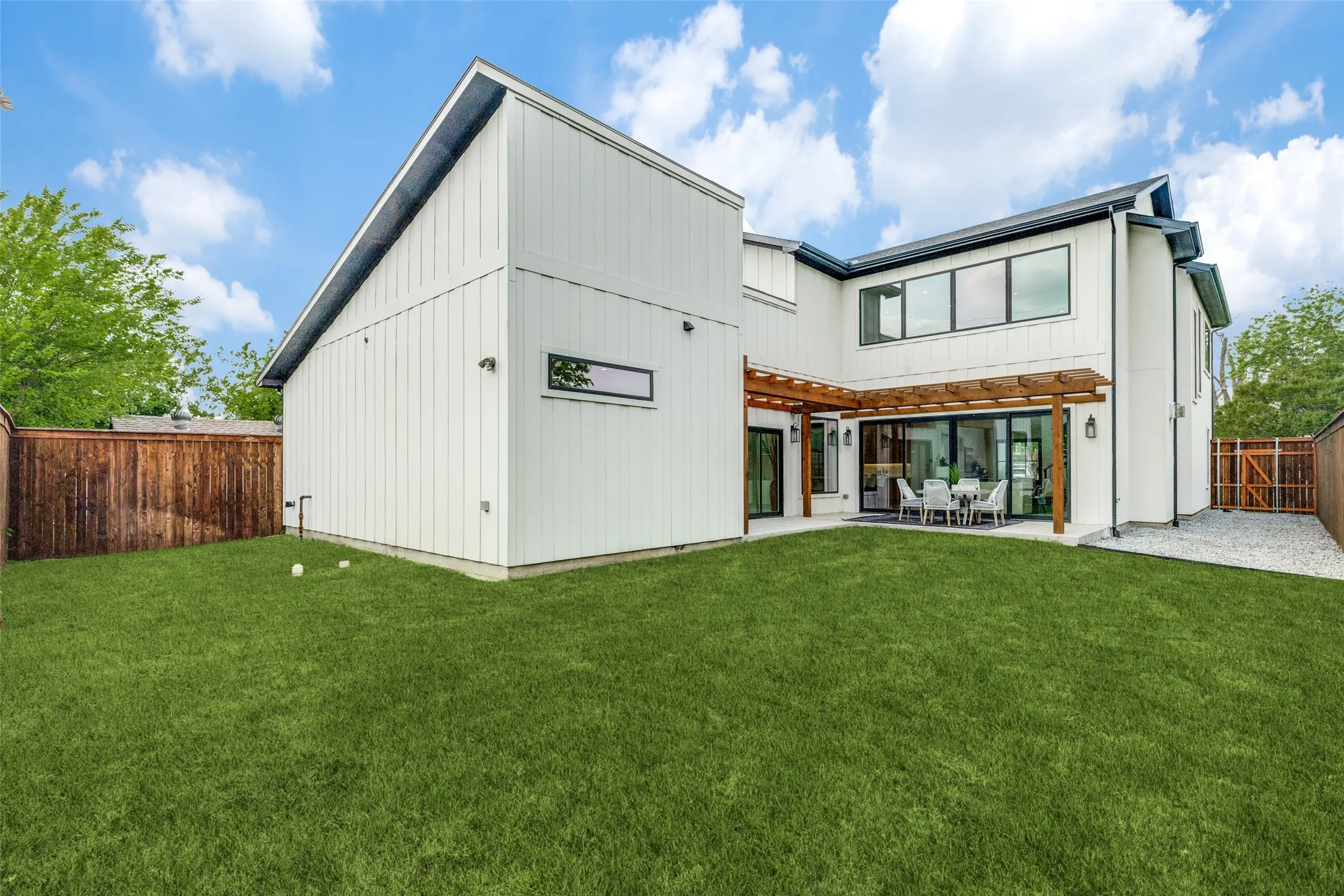 Rear of Home