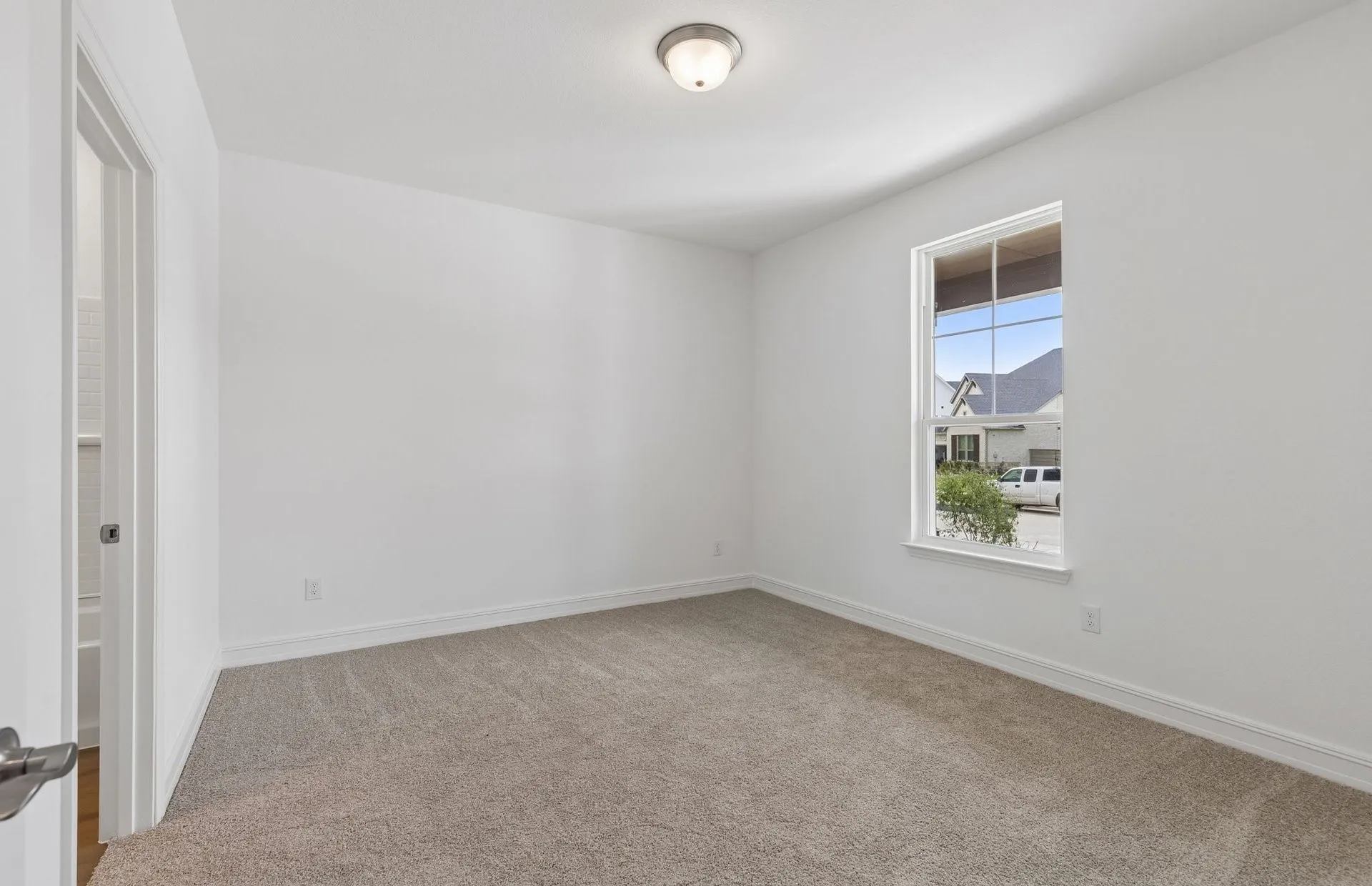 Spacious secondary bedroom