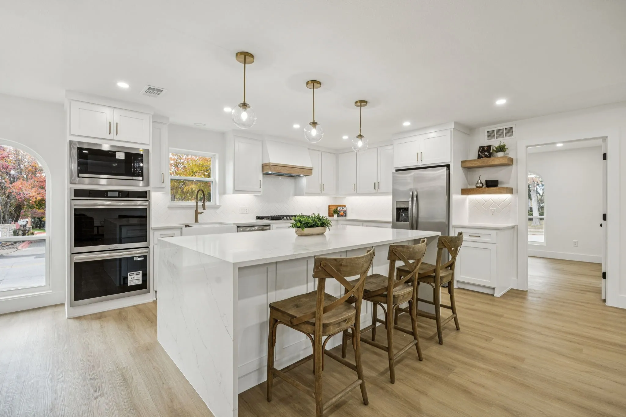Double Ovens.