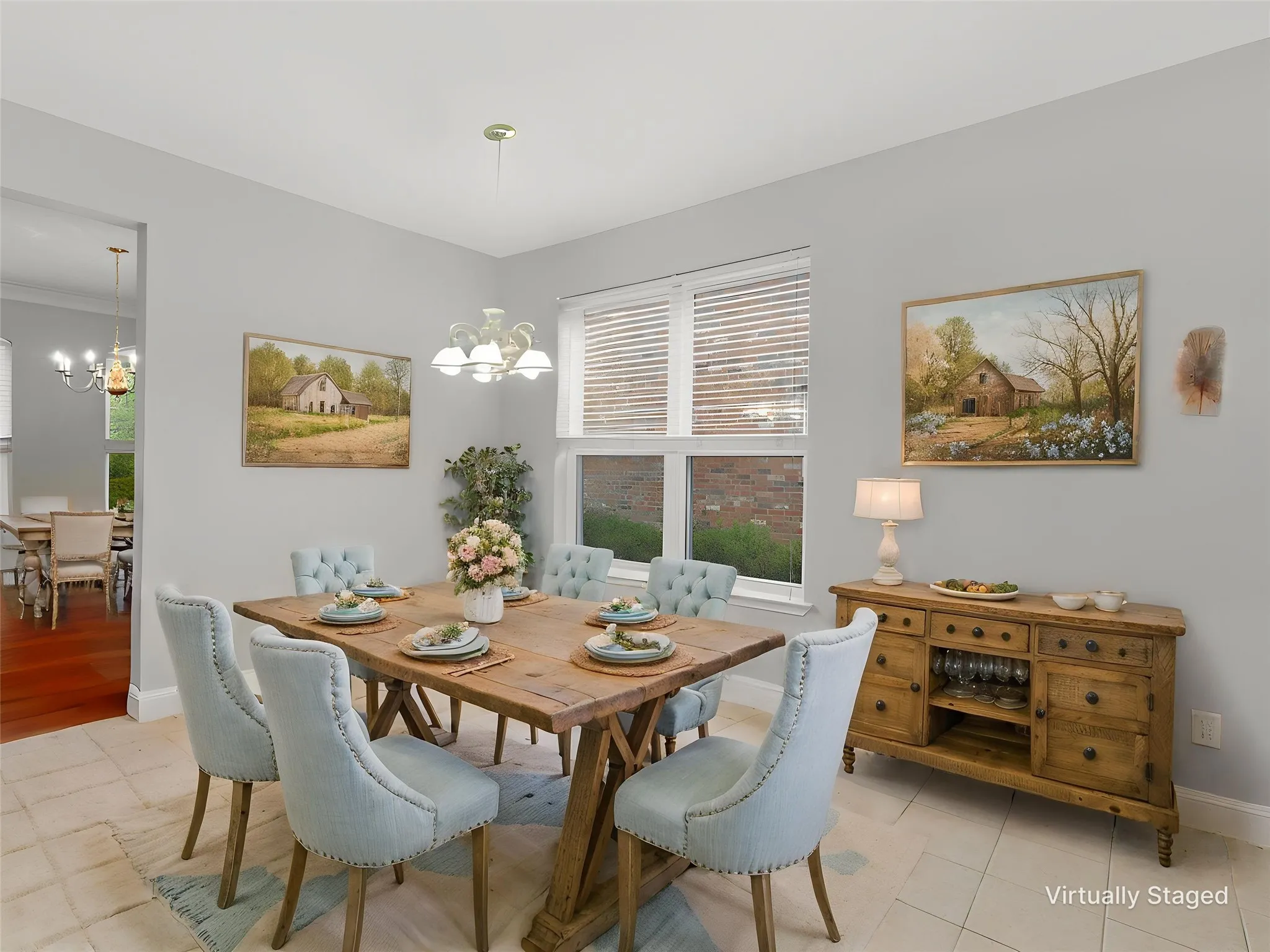 Virtual staging