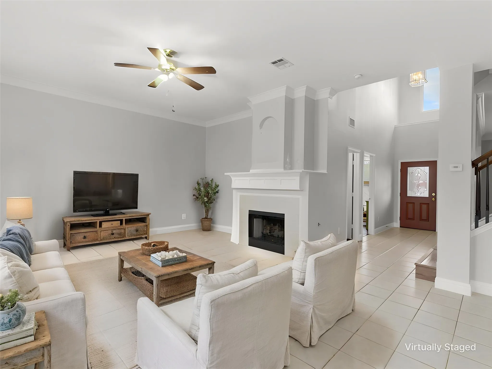 Virtual staging