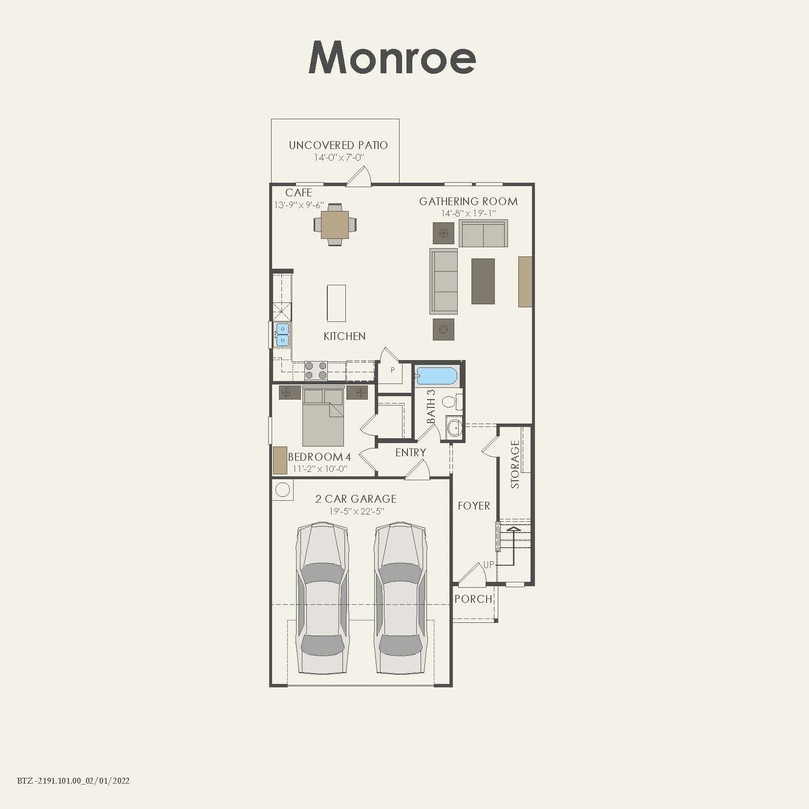 First floor layout