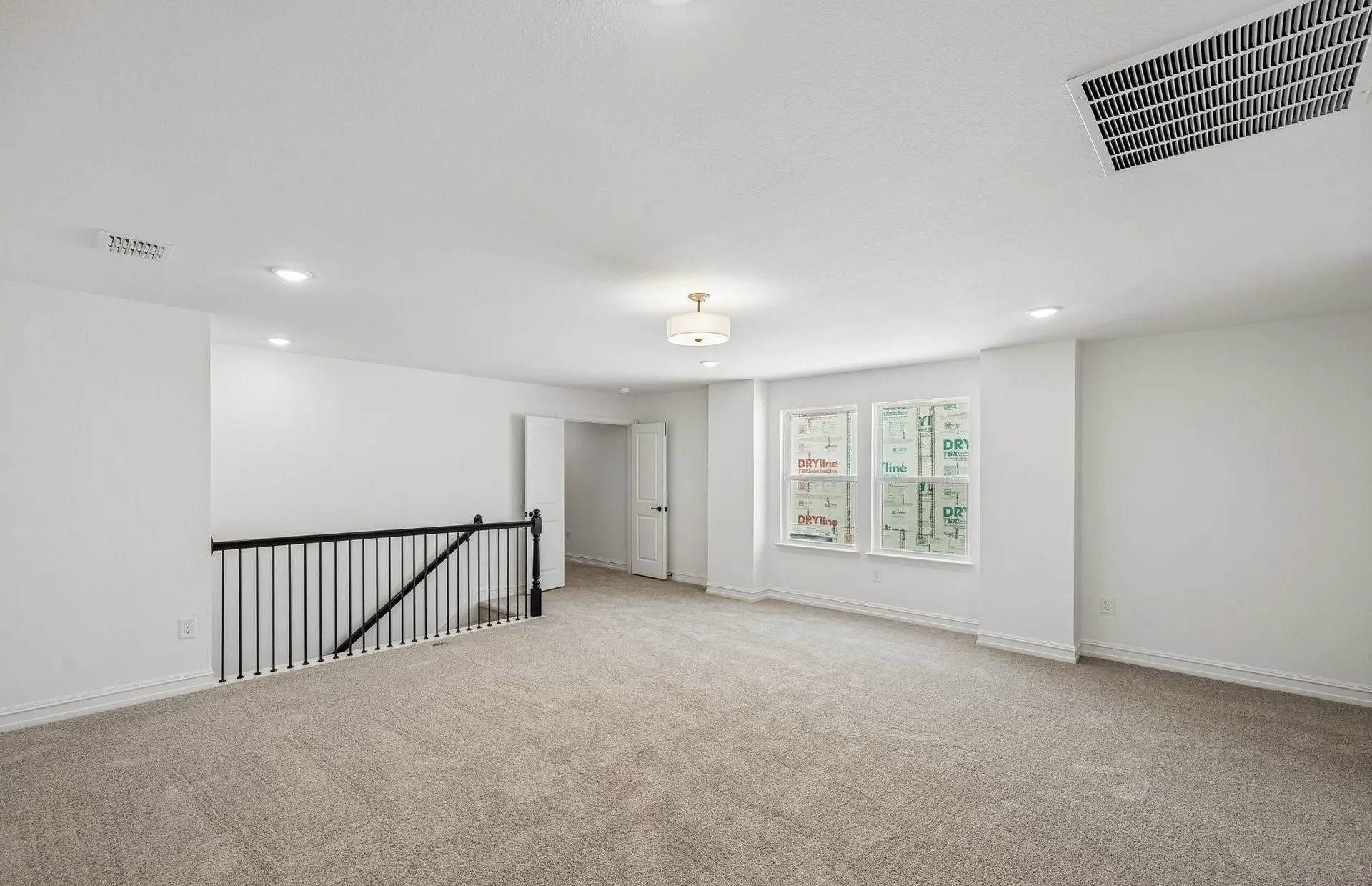 Loft on second level entry