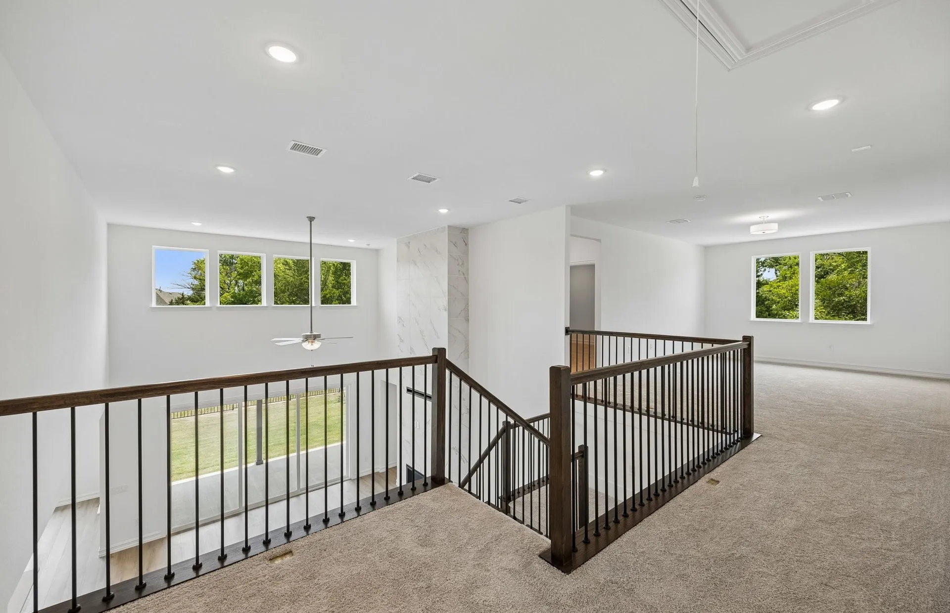 Loft on second story entry