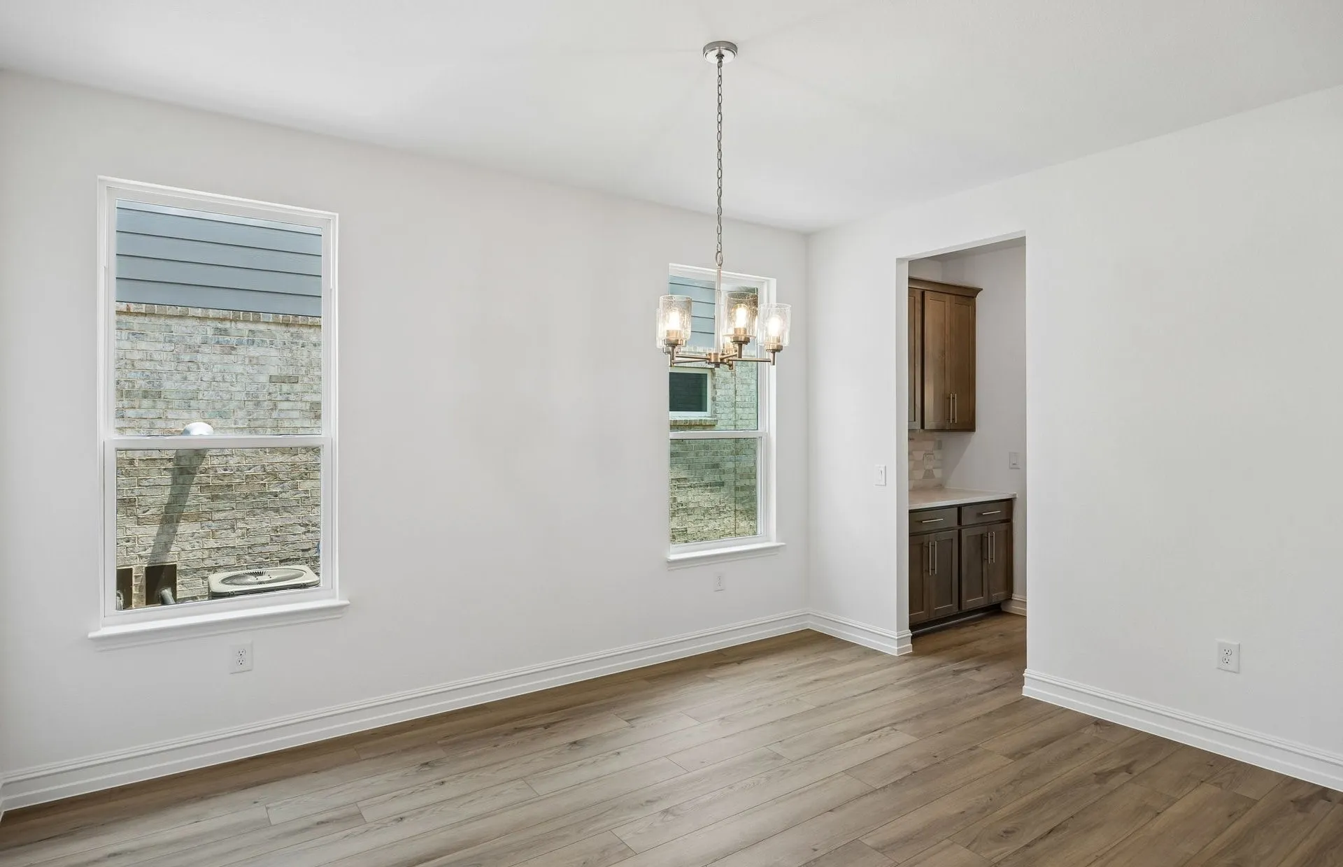Formal dining area
