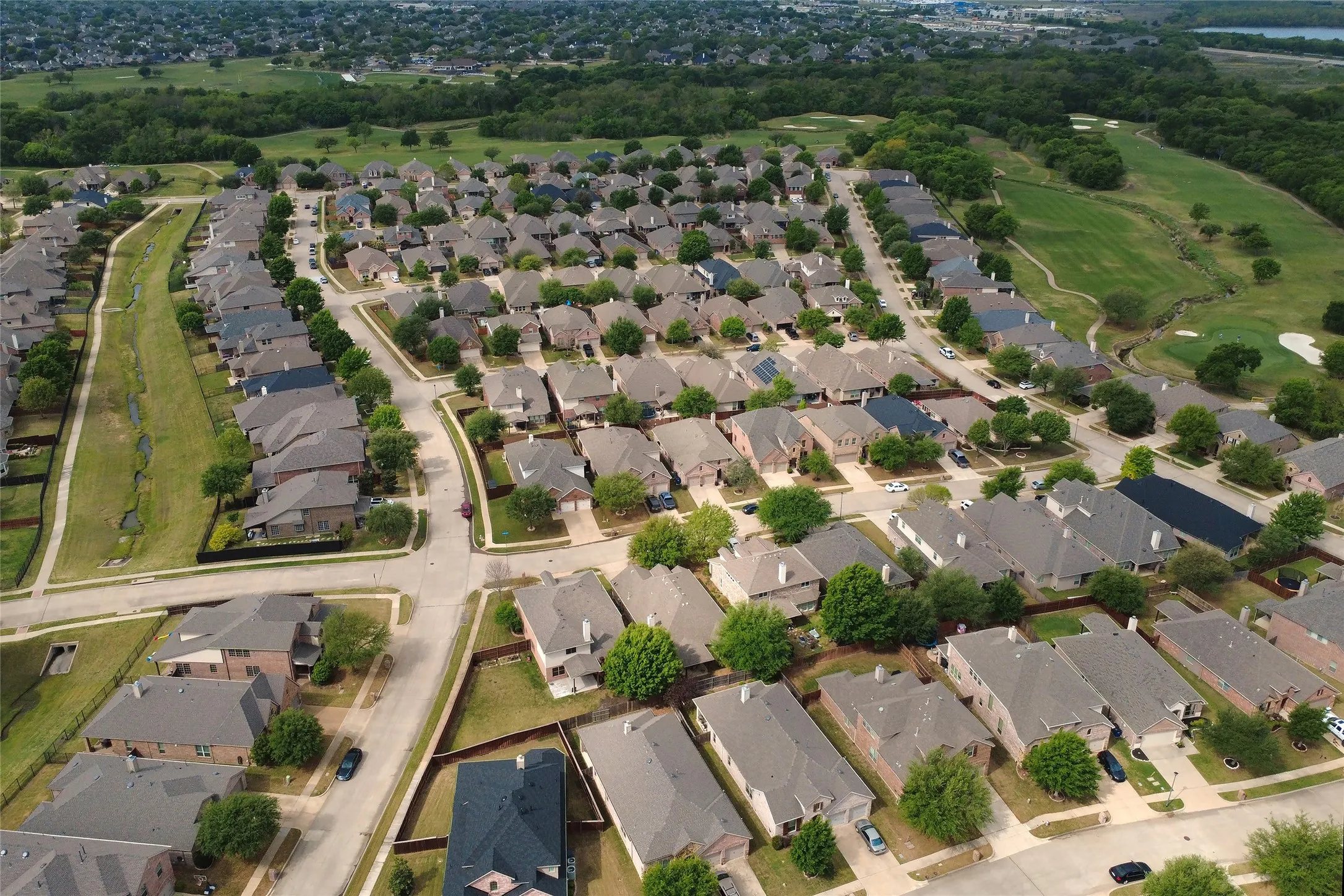 Overhead view