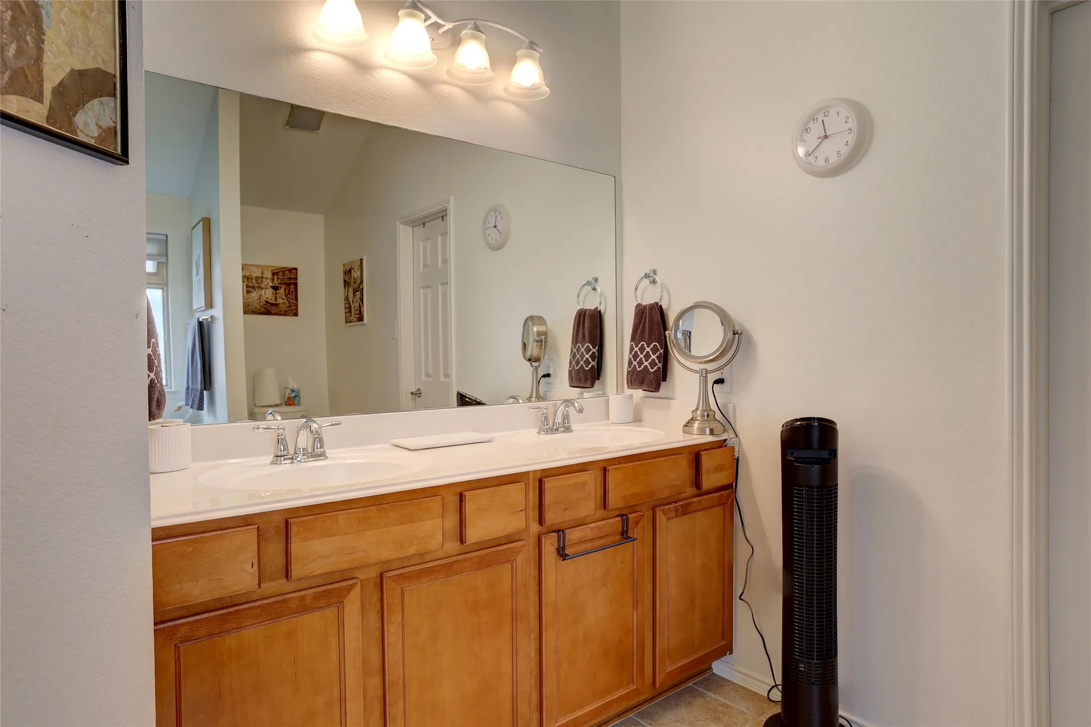 Primary Bath with double sinks