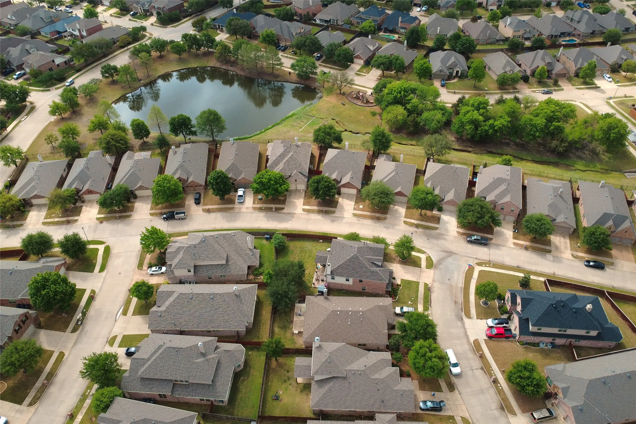 Overhead view