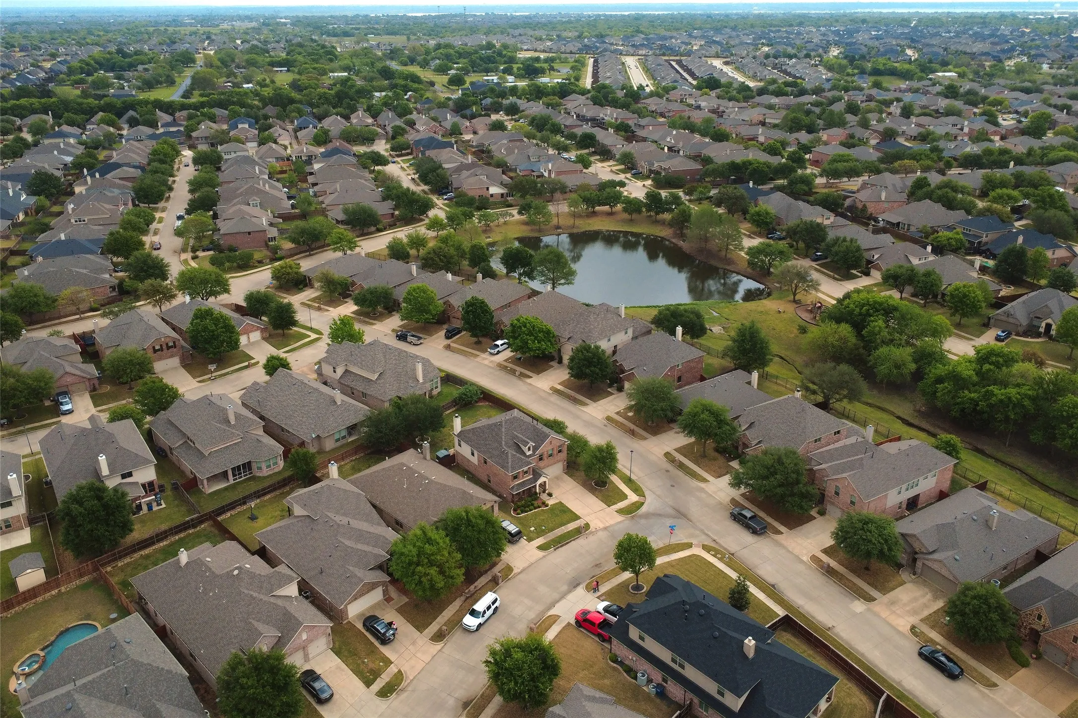 Overhead view