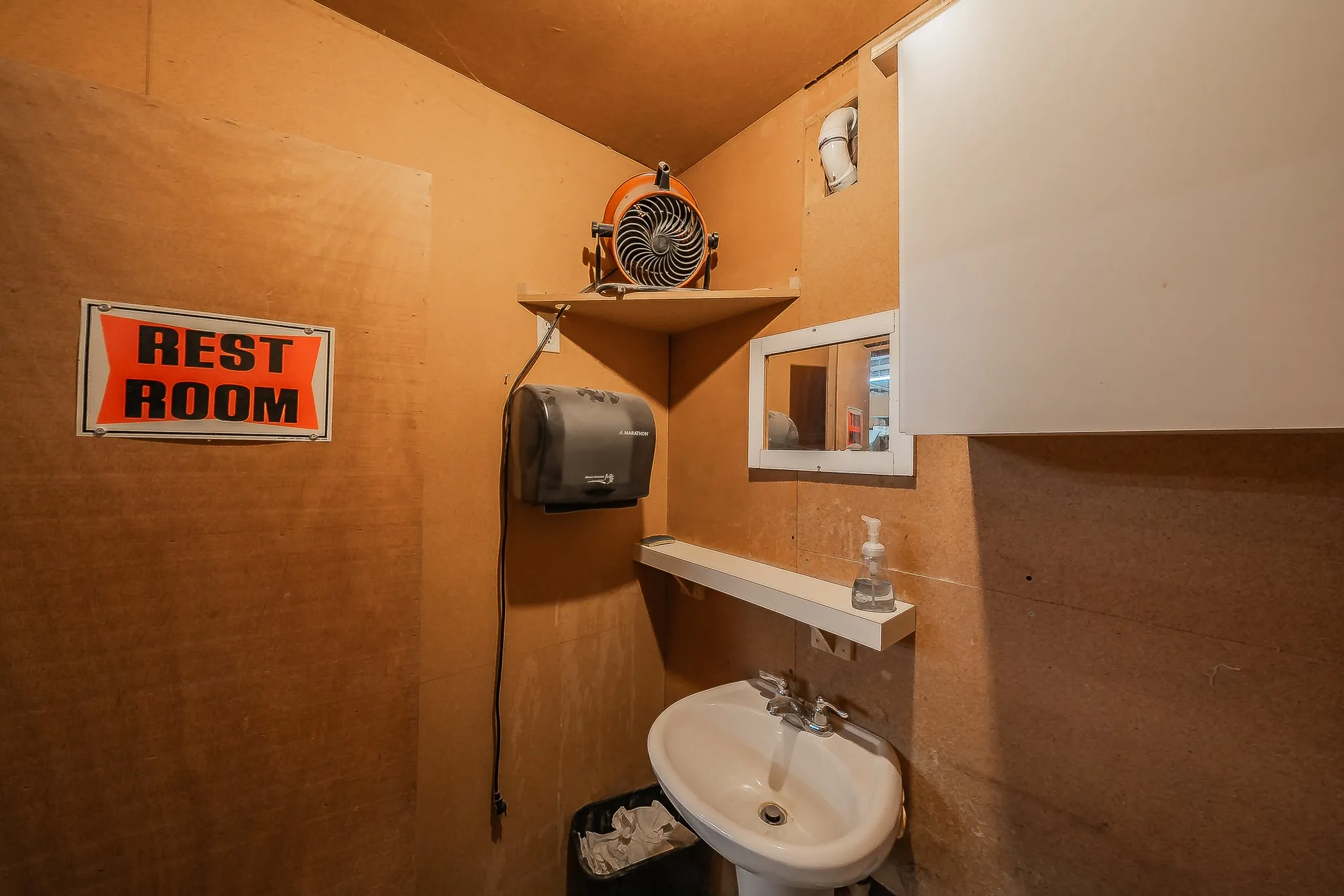 2nd bathroom in the building