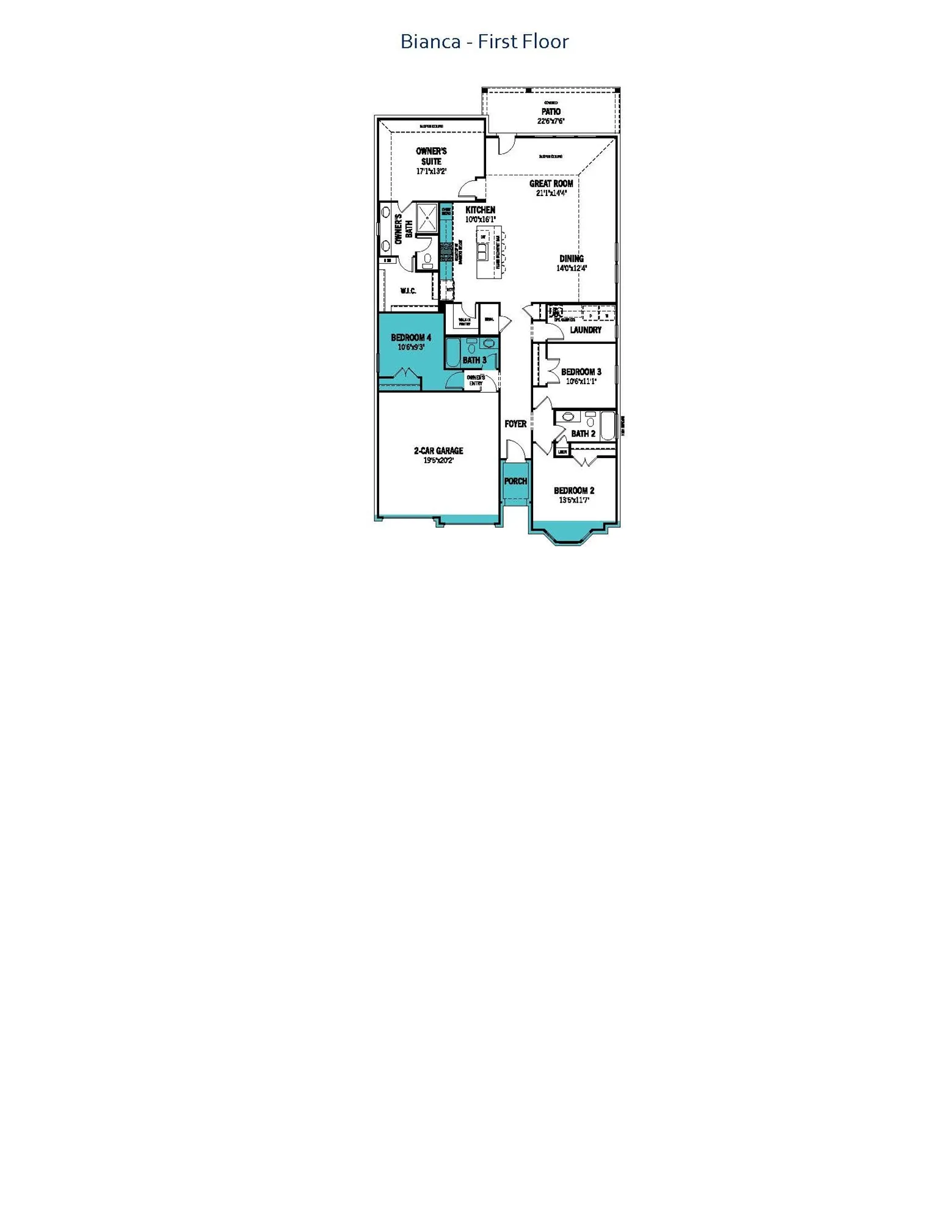 Bianca - Floor Plan