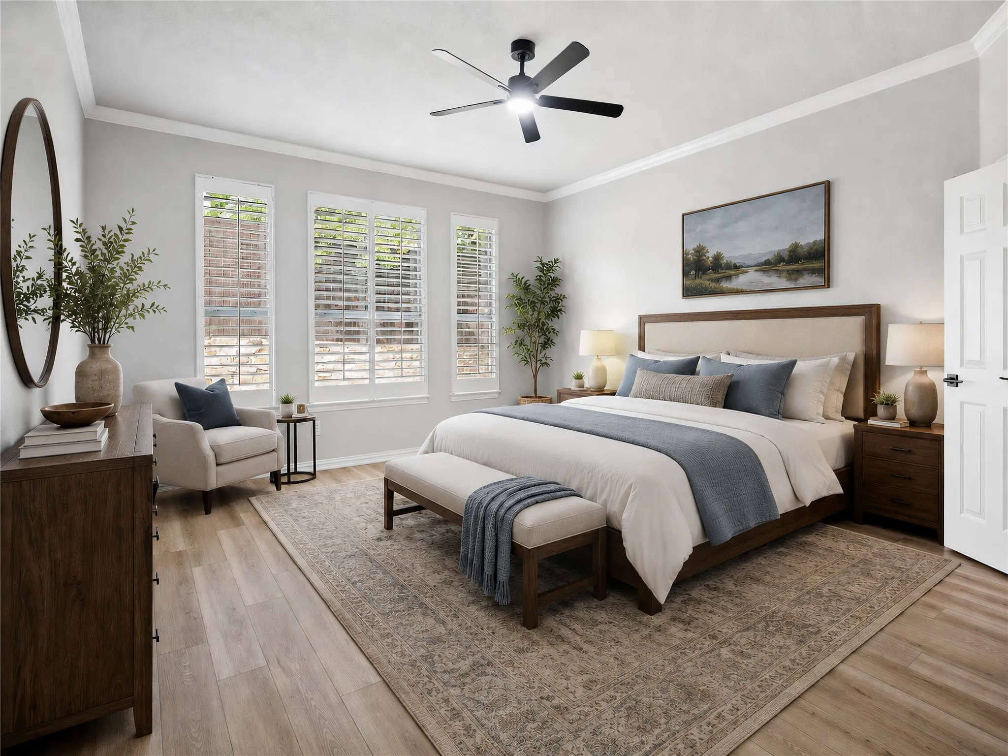 Large master bedroom
