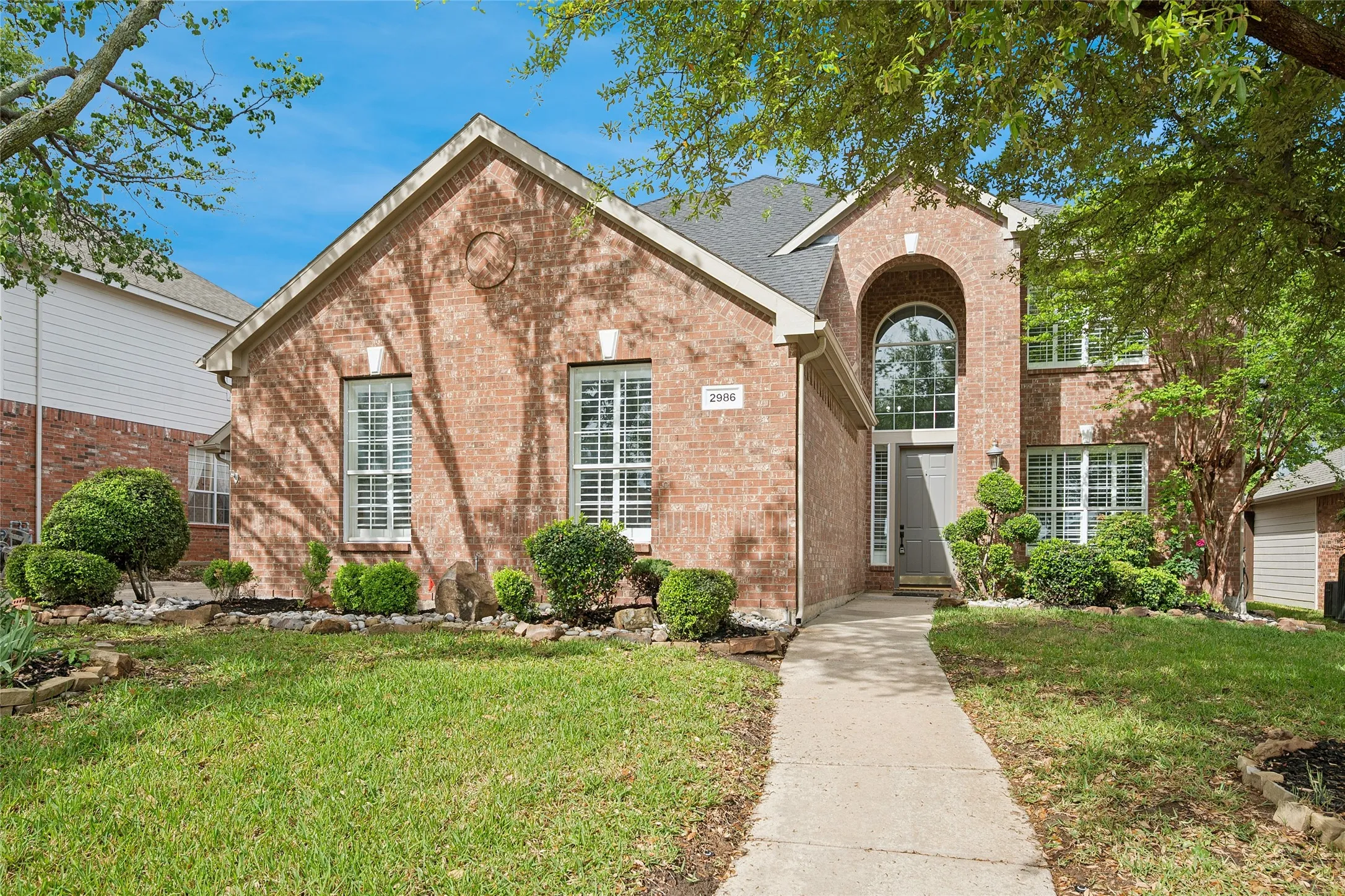 Beautiful curb appeal