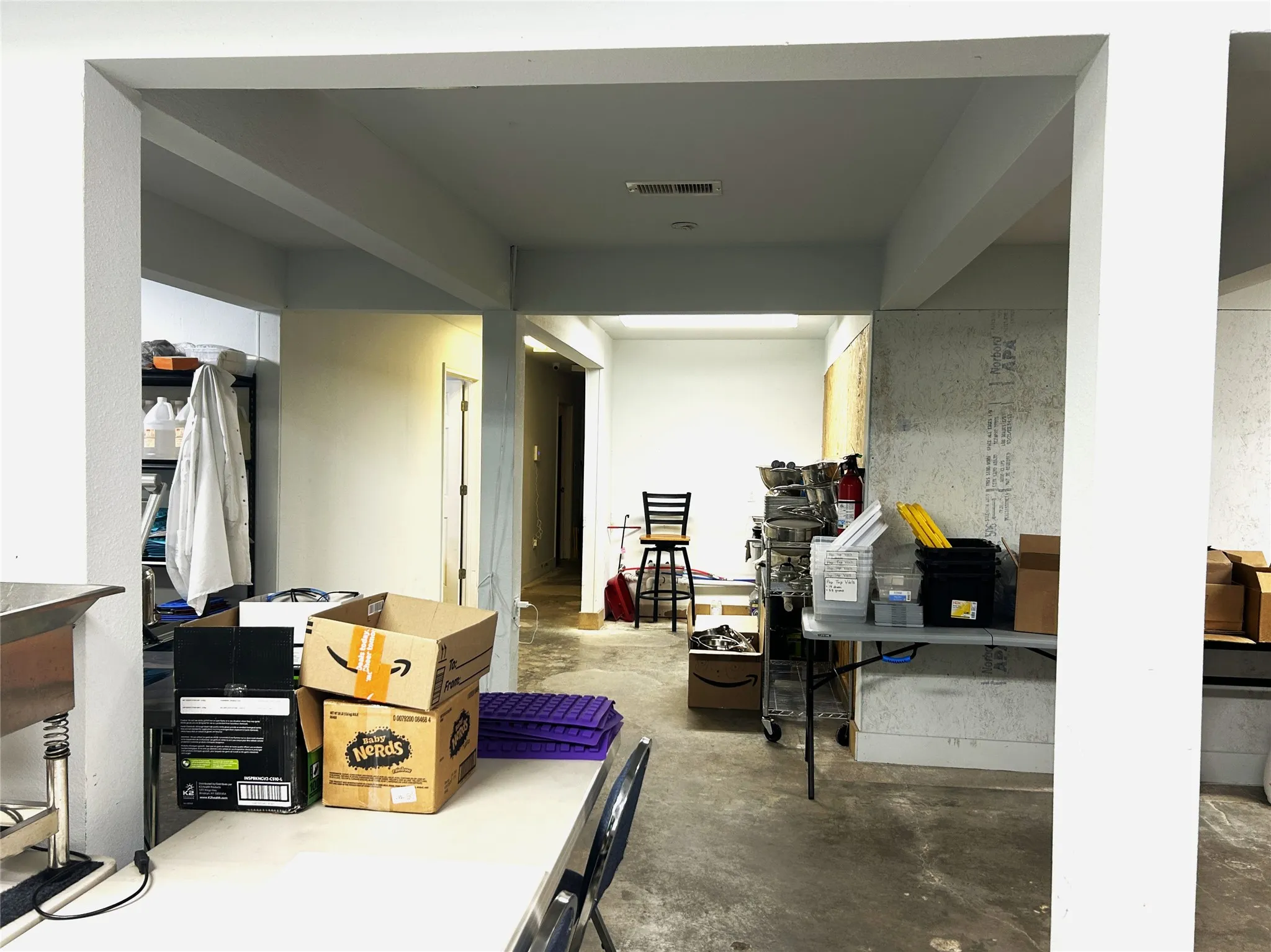storage or work area