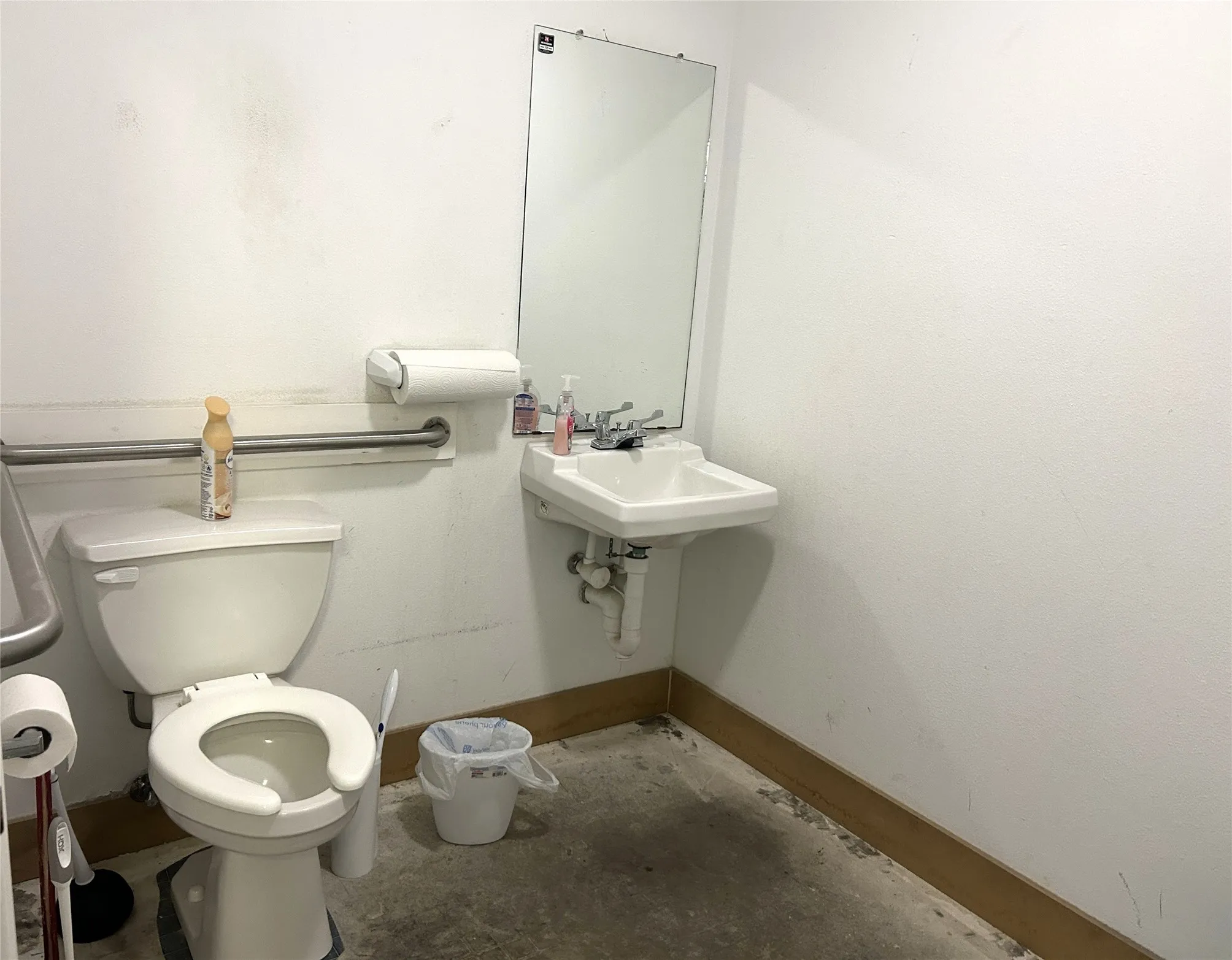 employee bathroom