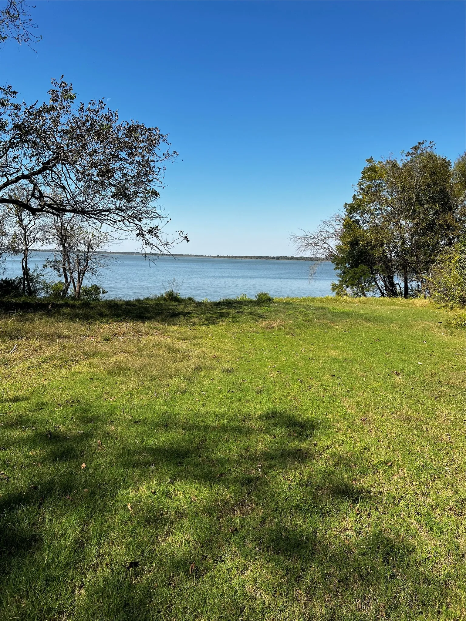 Access easement to Navarro Mills Lake just across the street from home.