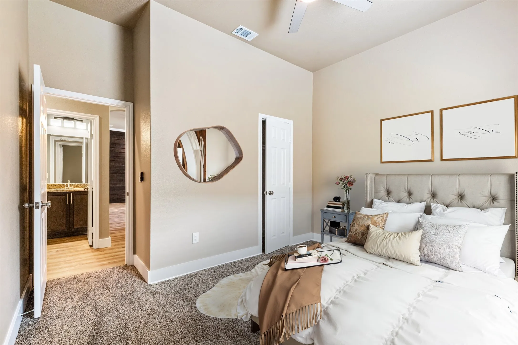 Tall ceilings, fine finishes