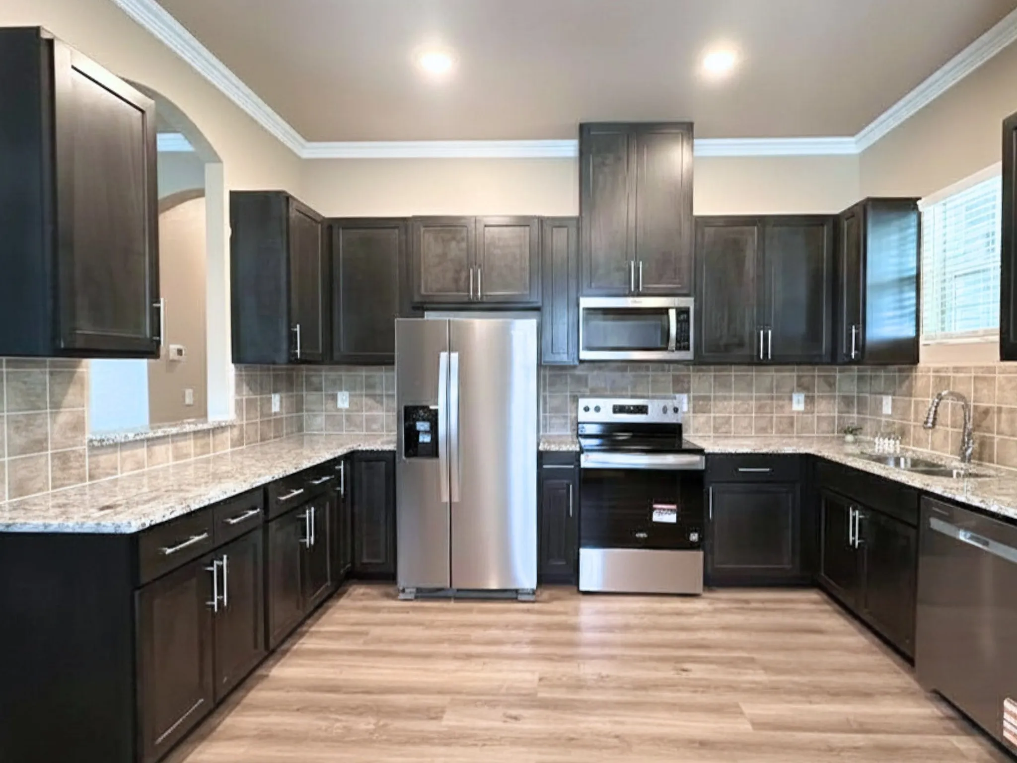 Tall, custom, soft close cabinetry