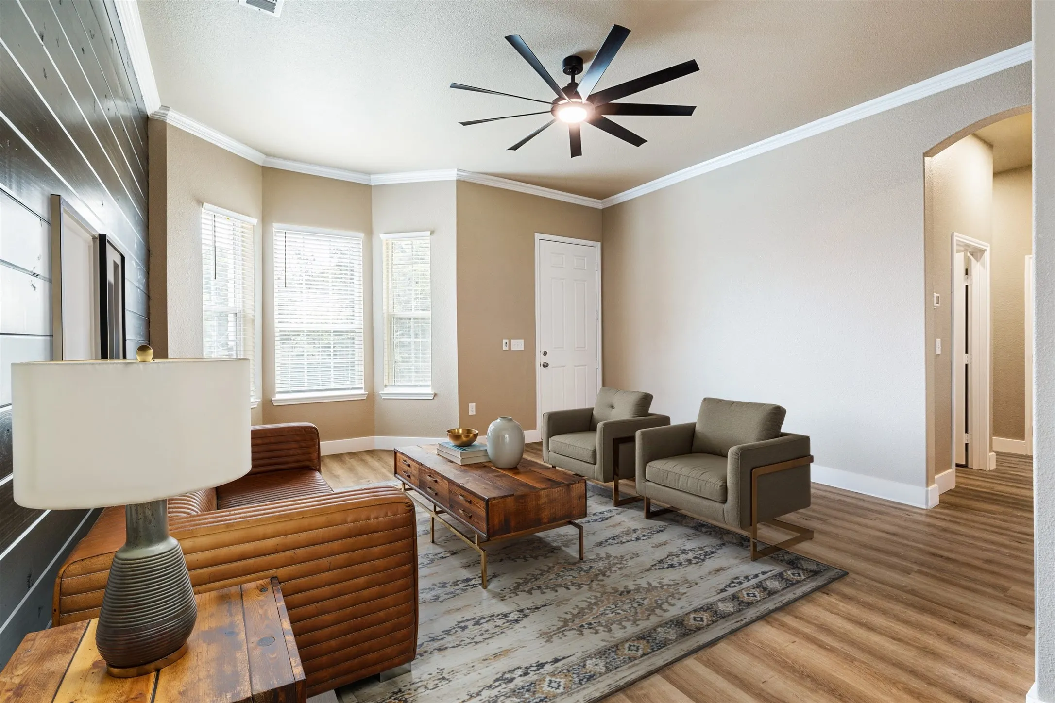 Spacious layout
