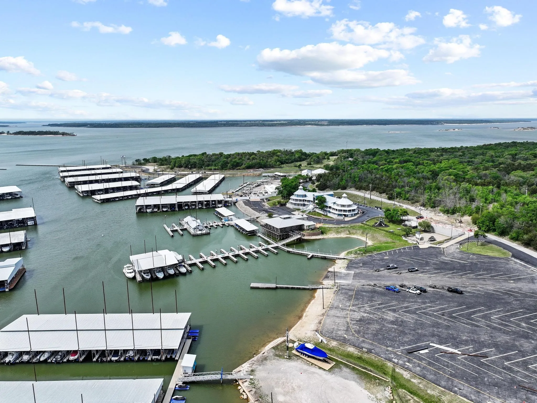 Tanglewood is adjacent to Highport Marina