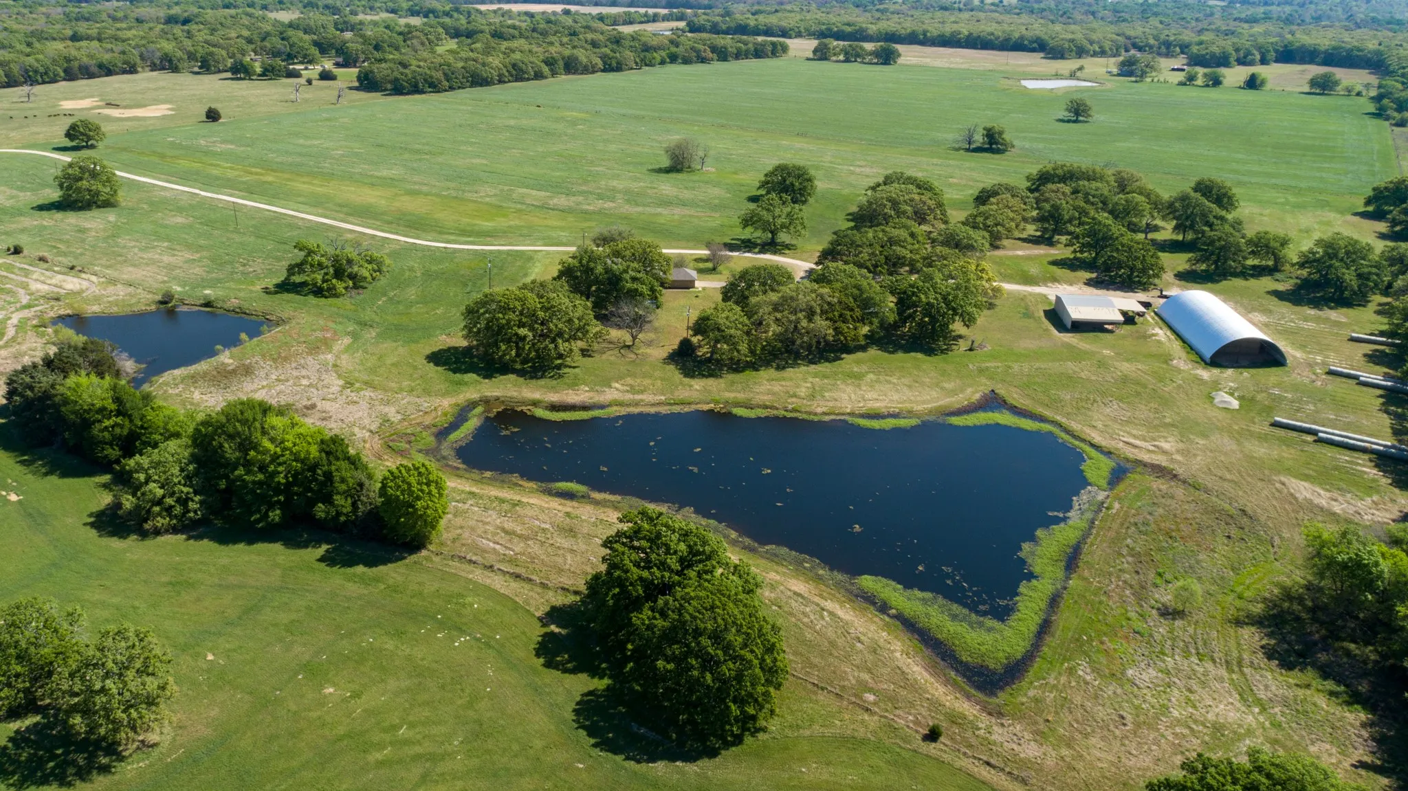 View of rural area featuring a large body of water