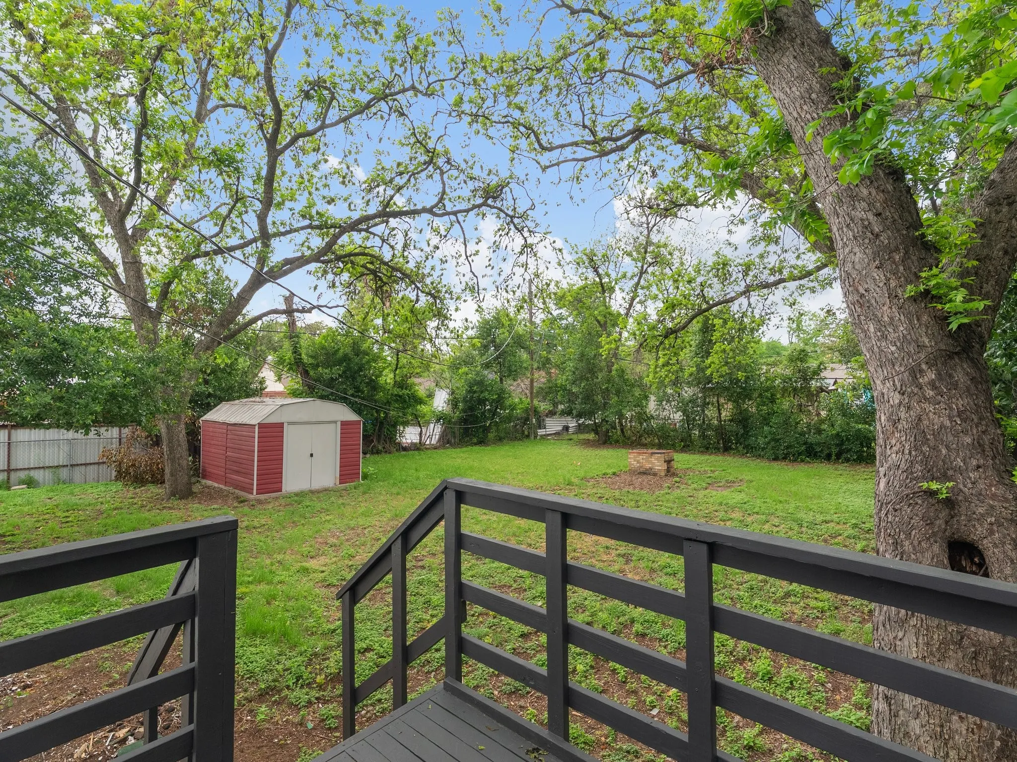 Spacious Backyard
