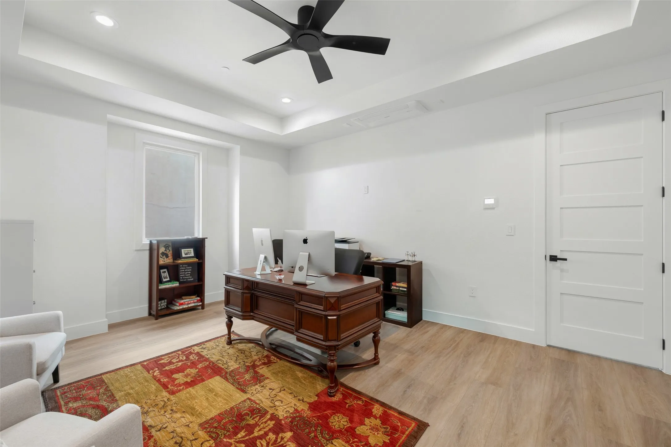 Bedroom currently being used as office
