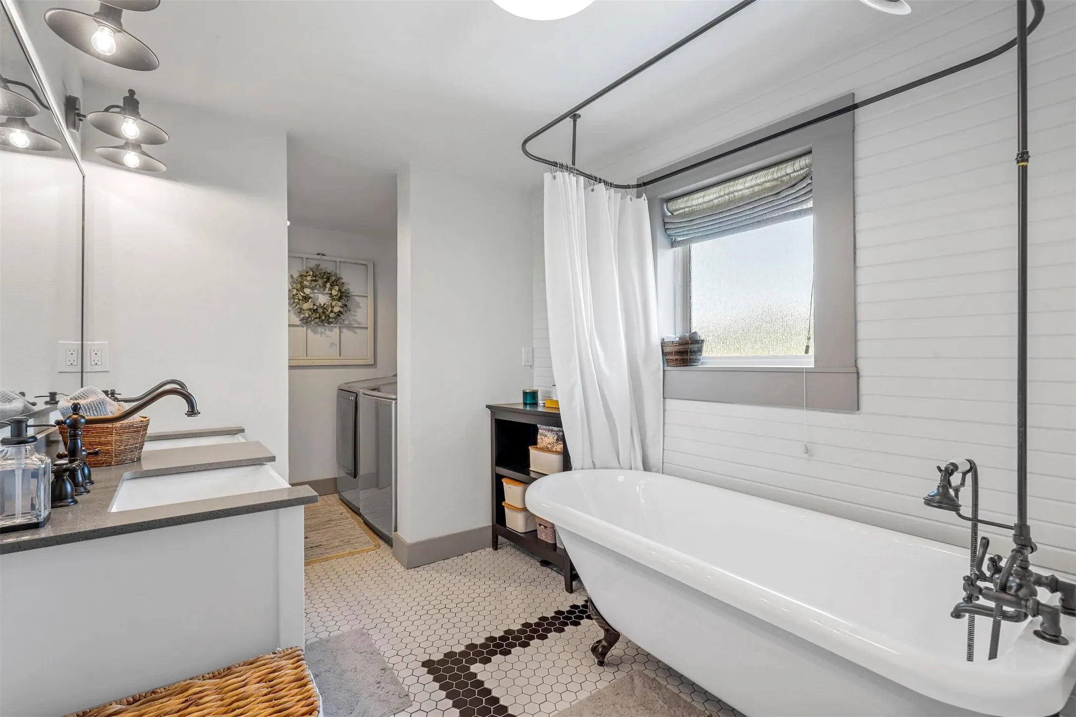 Hall bath