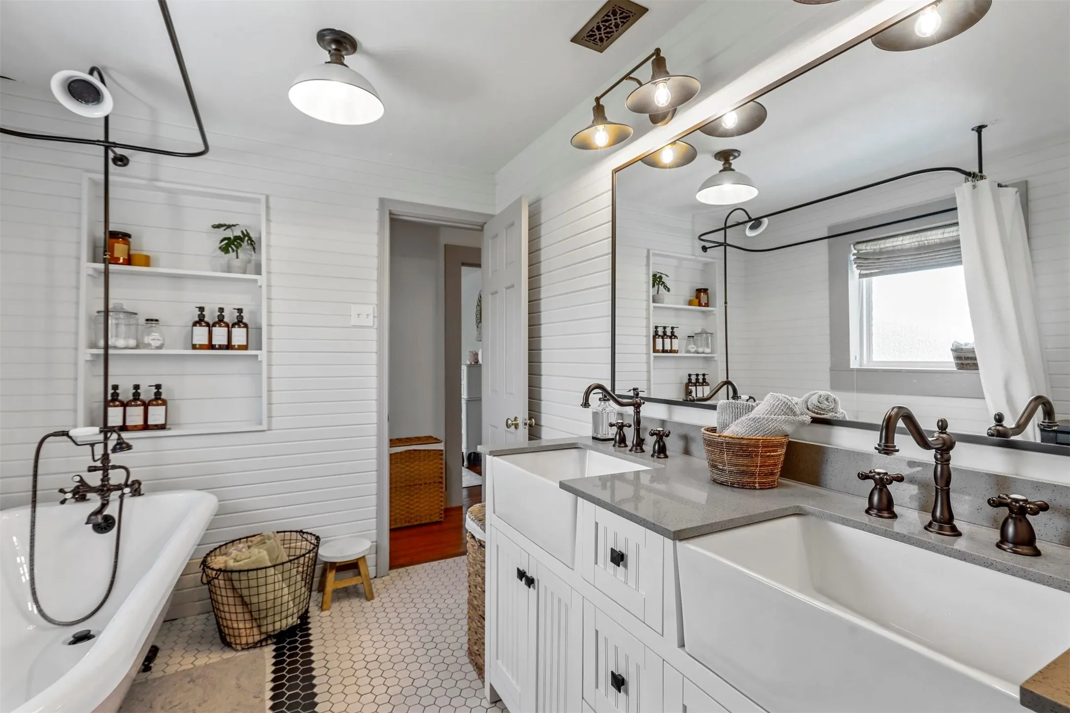 Hall bath
