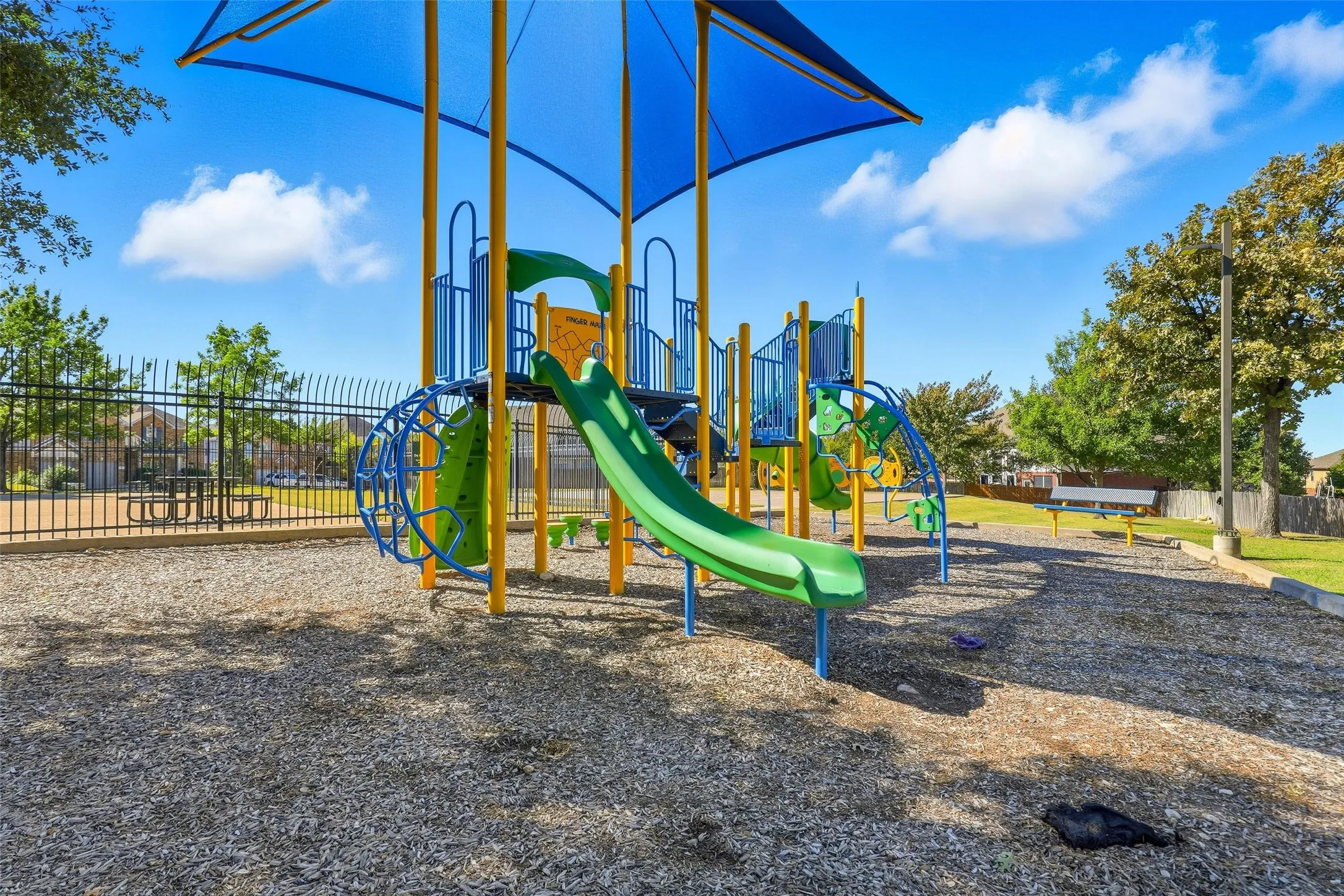 View of community playground
