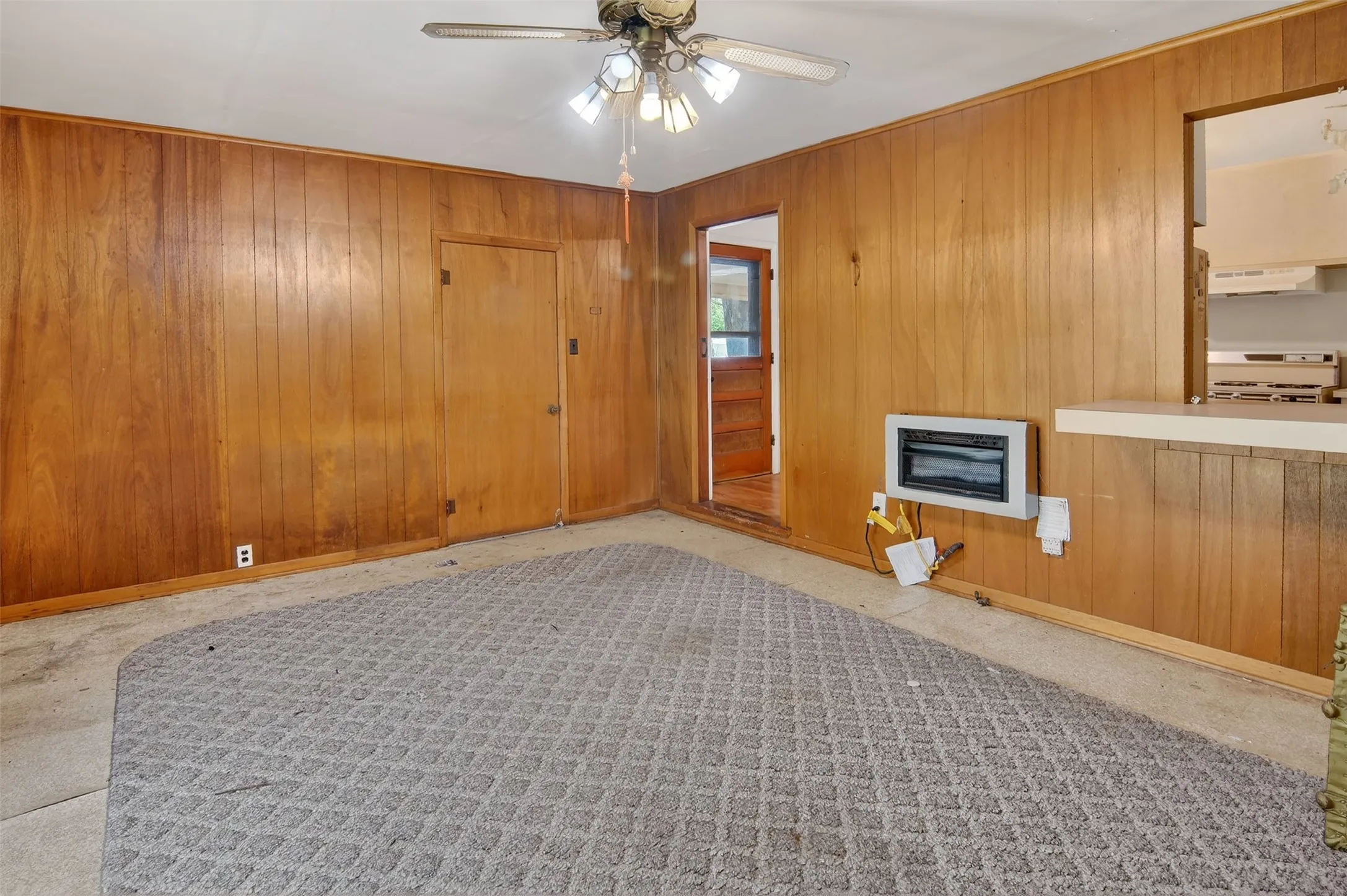 Another view of the den.