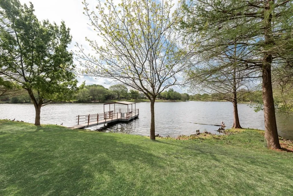 One of 6 community  lakes