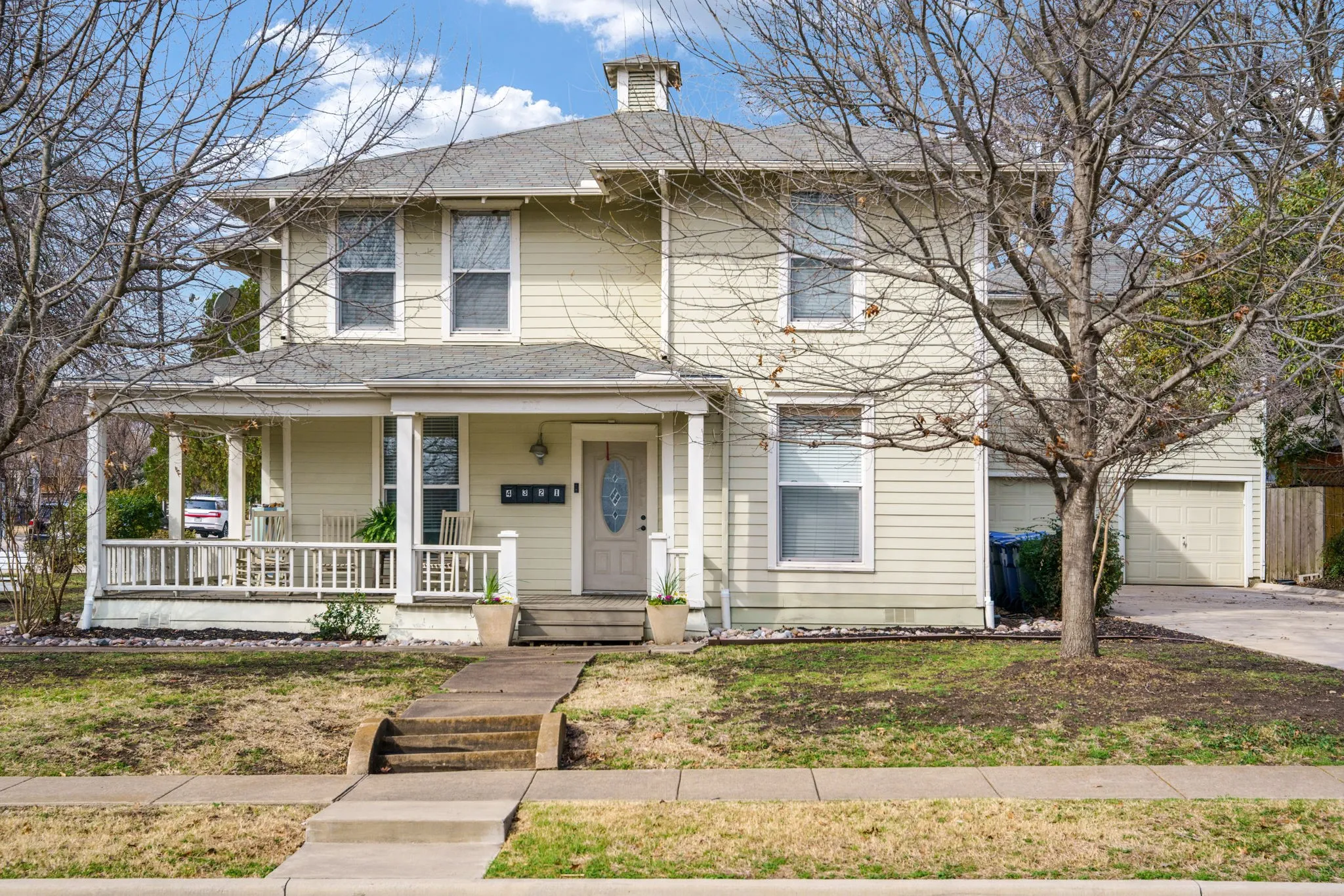 303 N Waddill, a charming historic property thoughtfully converted into a four-unit residence.
