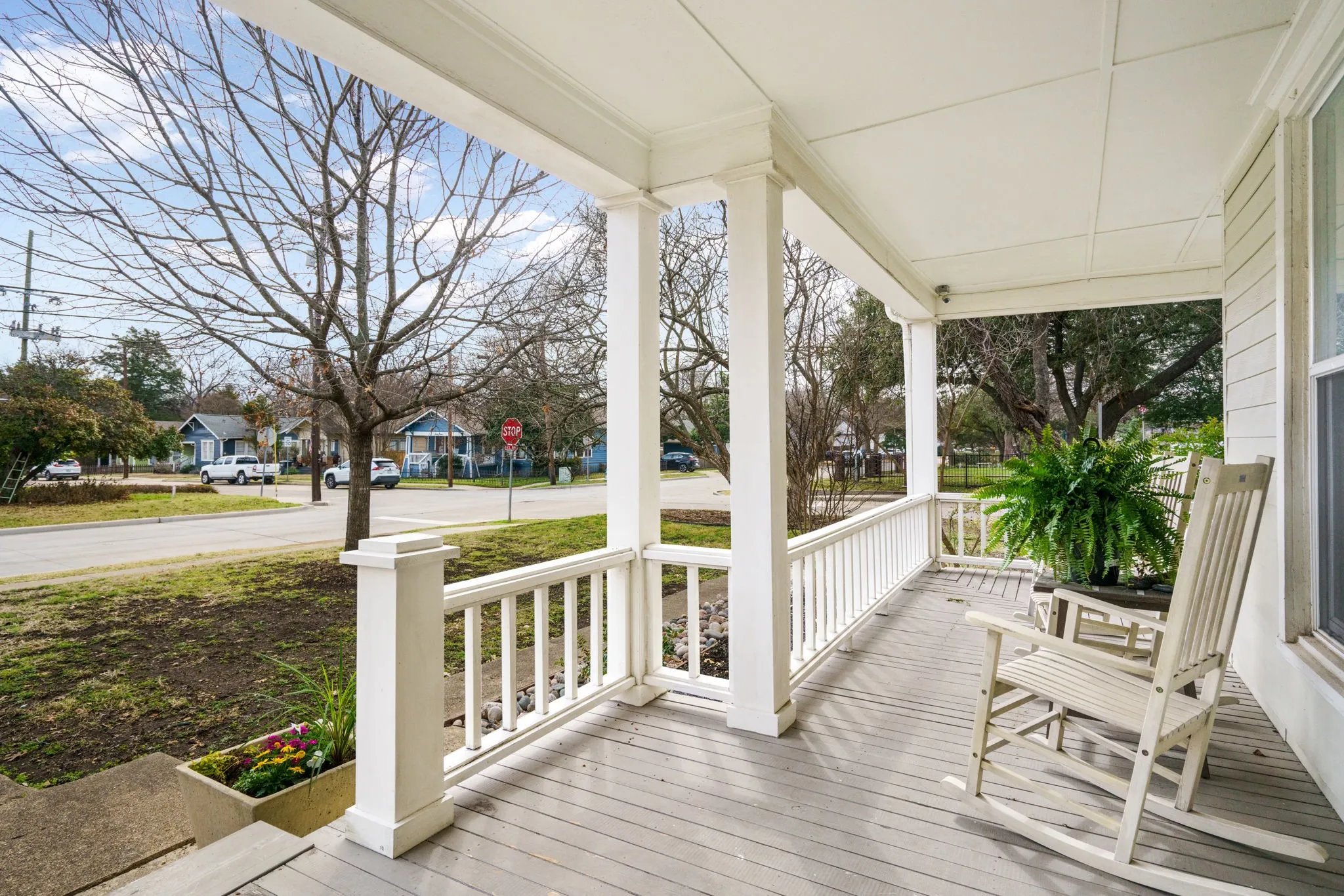 An outdoor space that blends comfort and connection, set within a community known for its continued growth and appeal.