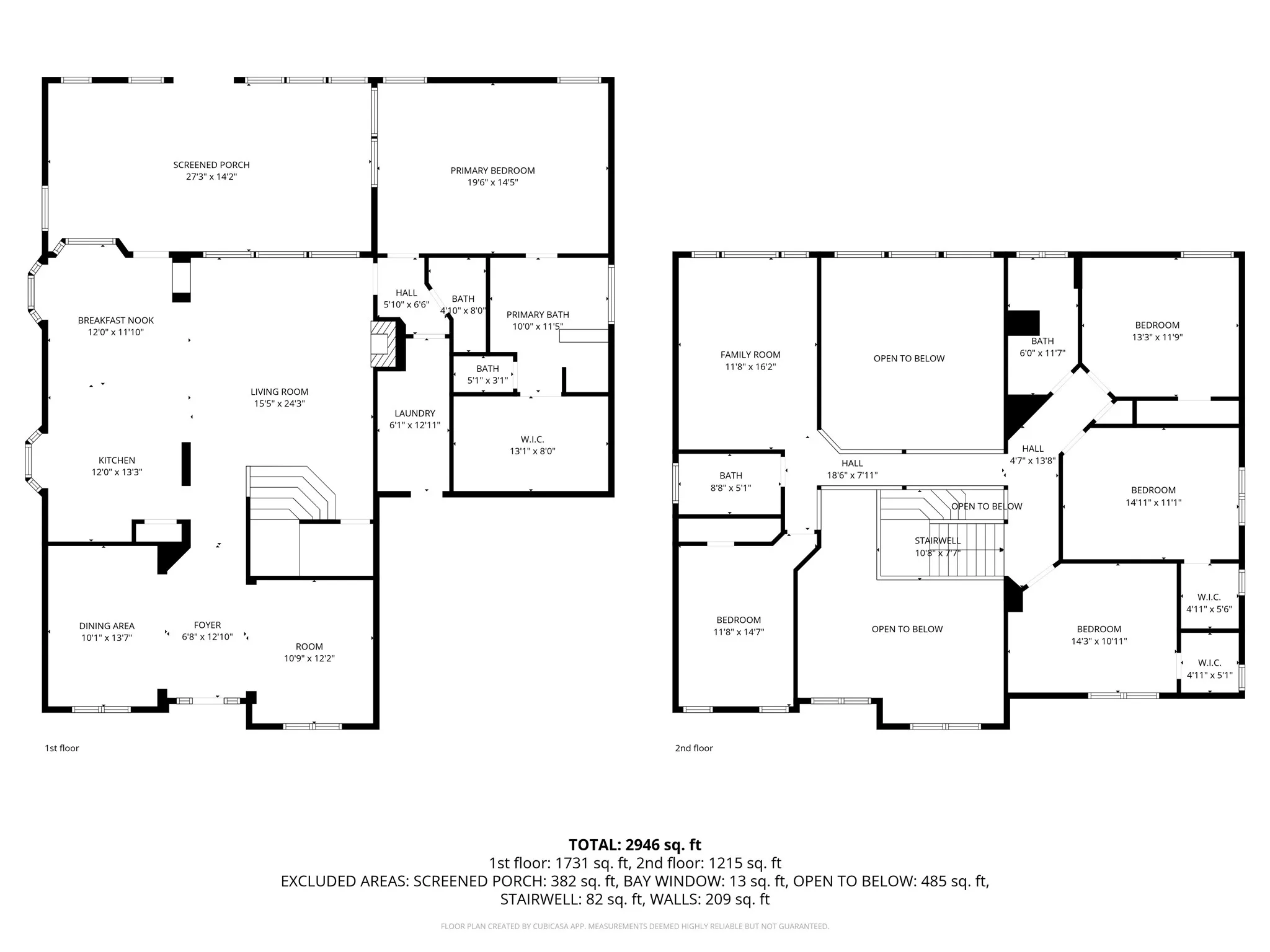 View of floor plan / room layout