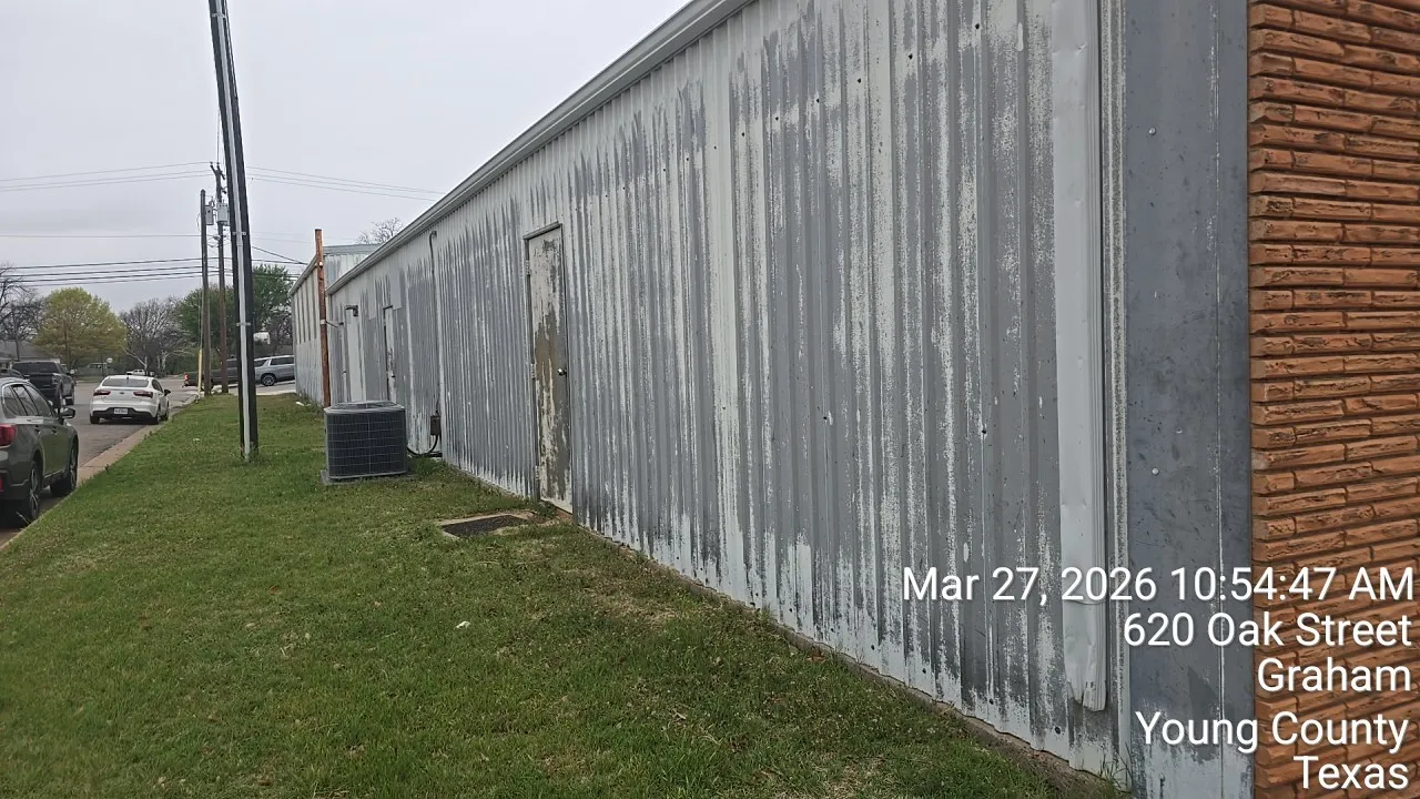 Back of the building.