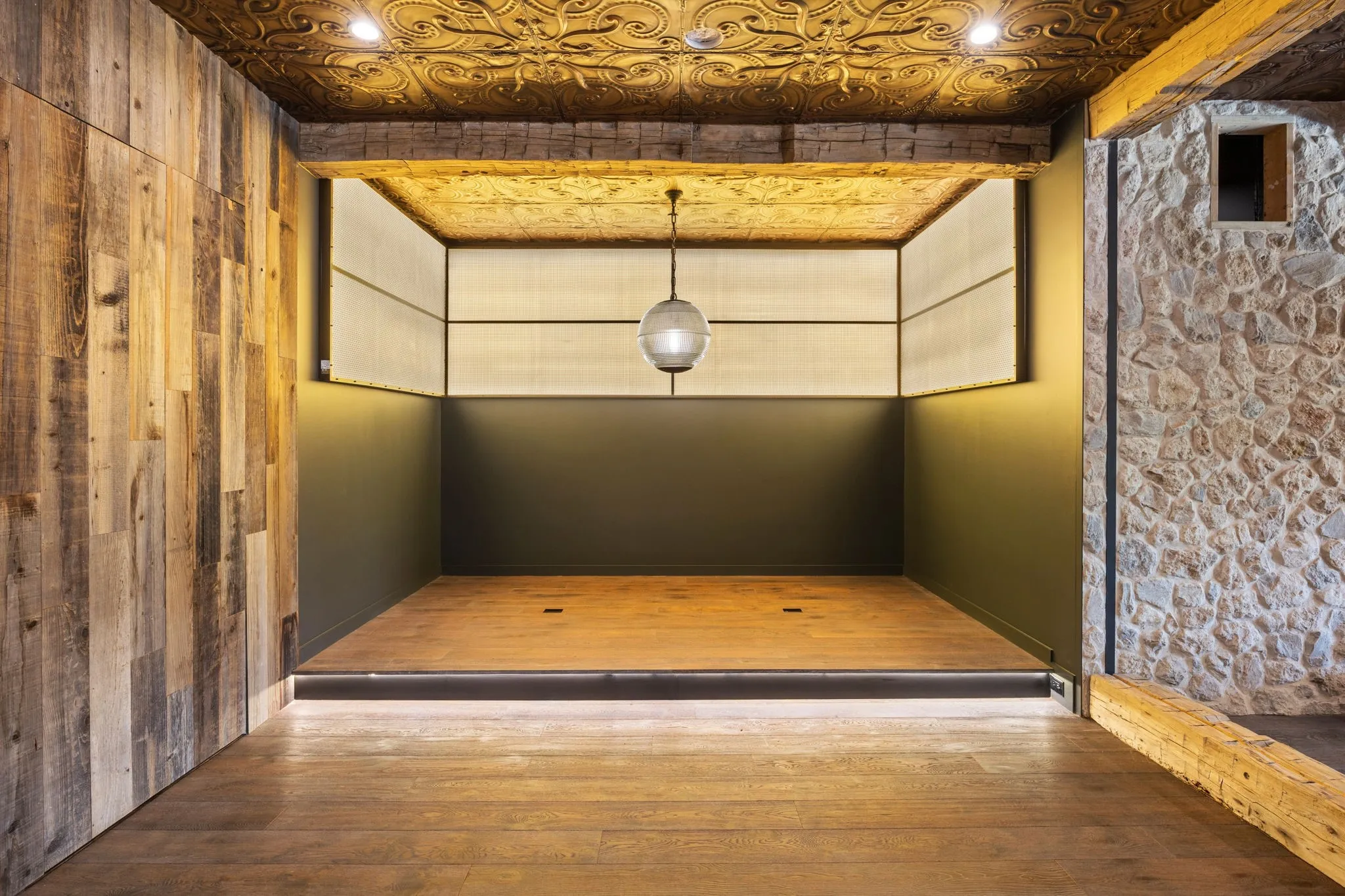 Speakeasy with Bar, Wine Room, Stage, & Theater