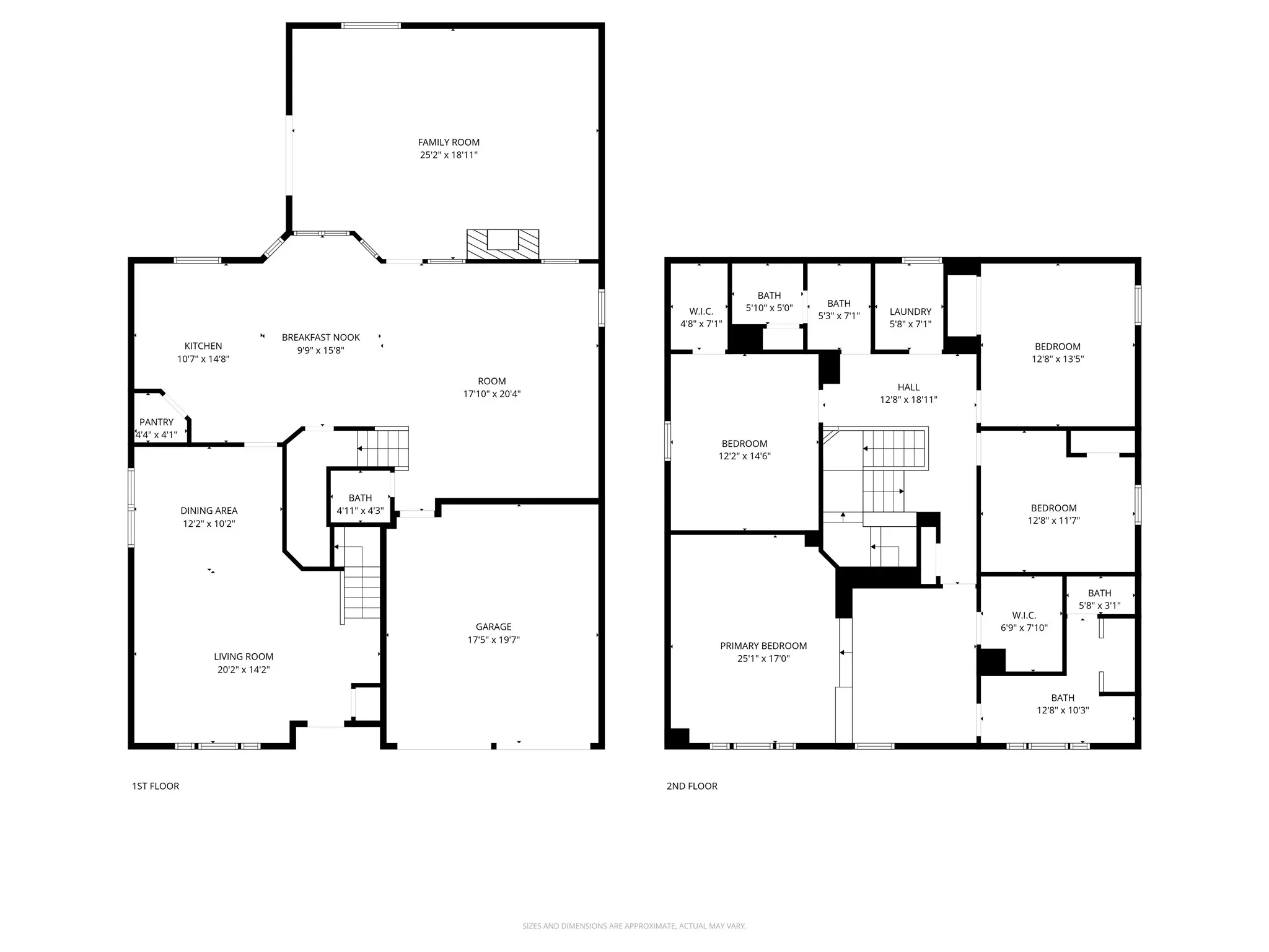 View of home floor plan