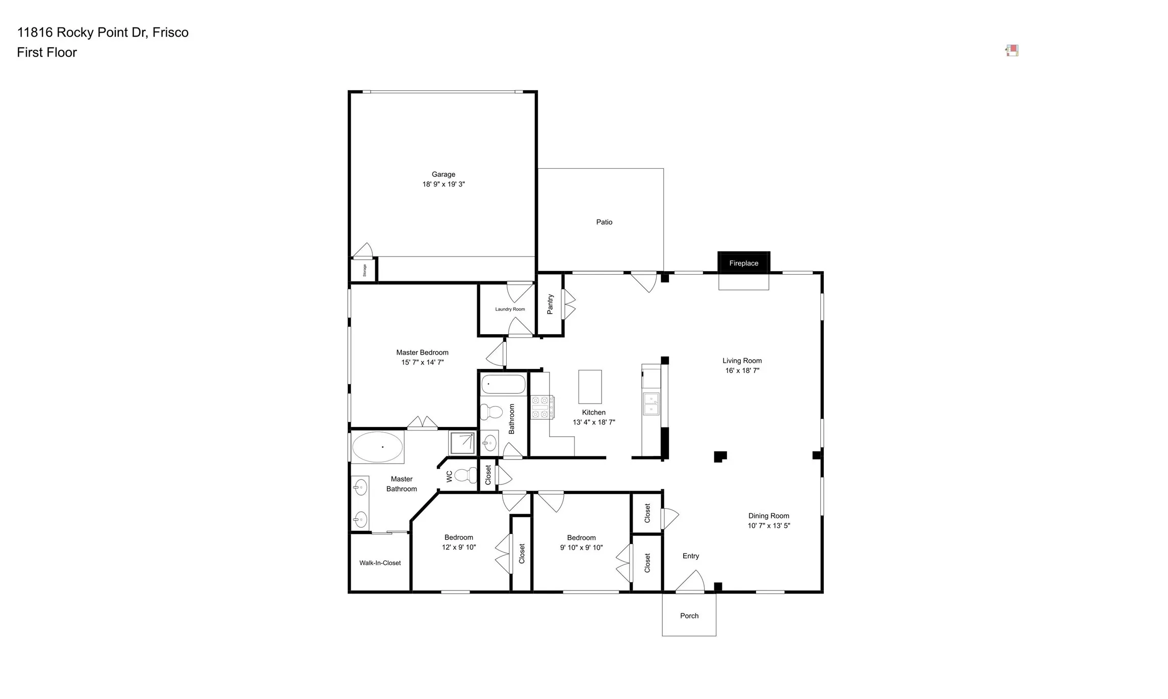 Single Family Residence For Sale in Collin County , 11816 Rocky Point Drive, Frisco, Texas 75035, 3 Bedroom, 2 Bathroom, 2 Garage spaces, 1,613 Sqft, built in 1997, Preowned, mls#21231324, Real Estate Agent in Frisco, Homes For Sale in Collin county, Homes For Sale in Frisco, Realtor in Frisco Texas, Real Estate Brokerage Independent Realty Texas, Luminita Cordes Realtor