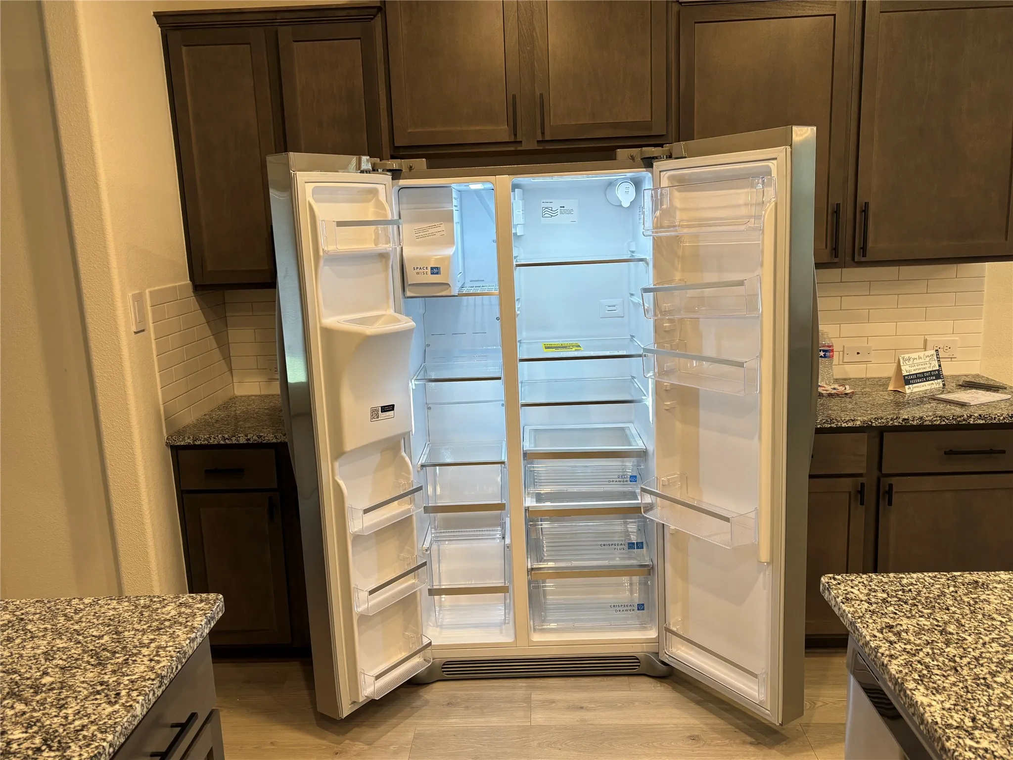 Brand NEW stainless Frigidaire refrigerator