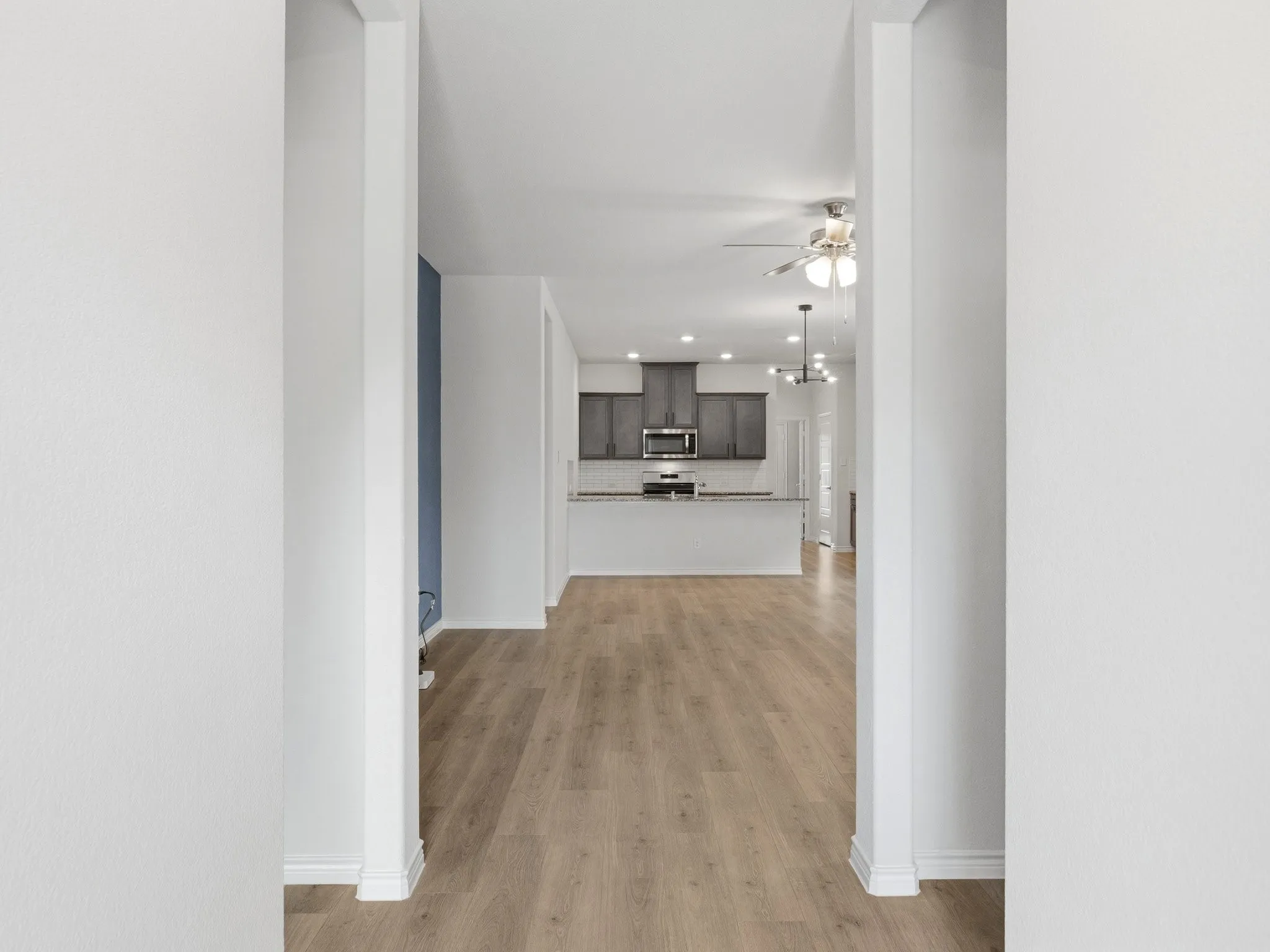 Beautiful well maintained home with light neutral LVP flooring