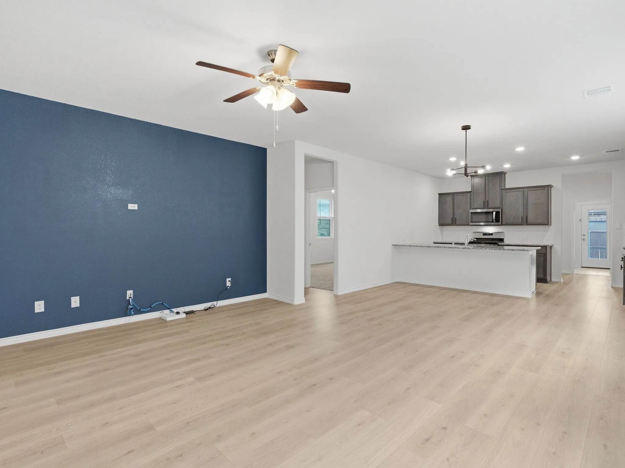Open dining area perfect for family meals or hosting guests.