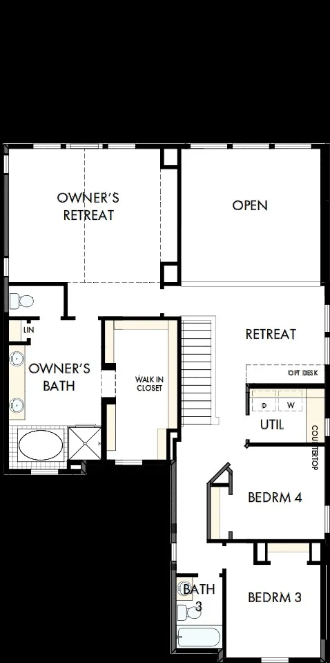 View of home floor plan