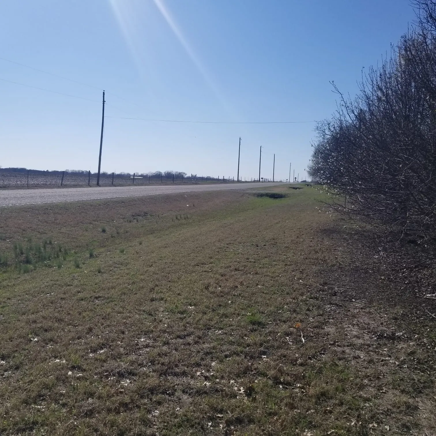 View of yard featuring a rural view