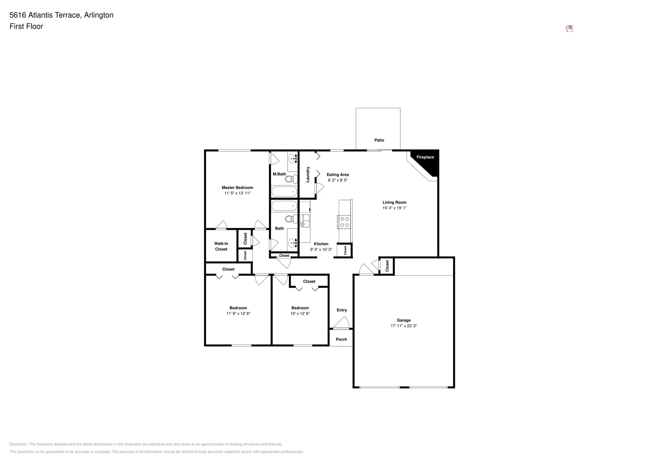 Single Family Residence For Sale in Tarrant County , 5616 Atlantis Terrace, Arlington, Texas 76016, 3 Bedroom, 2 Bathroom, 2 Garage spaces, 1,303 Sqft, built in 1977, Preowned, mls#21231632, Real Estate Agent in Arlington, Homes For Sale in Tarrant county, Homes For Sale in Arlington, Realtor in Arlington Texas, Real Estate Brokerage Independent Realty Texas, Luminita Cordes Realtor