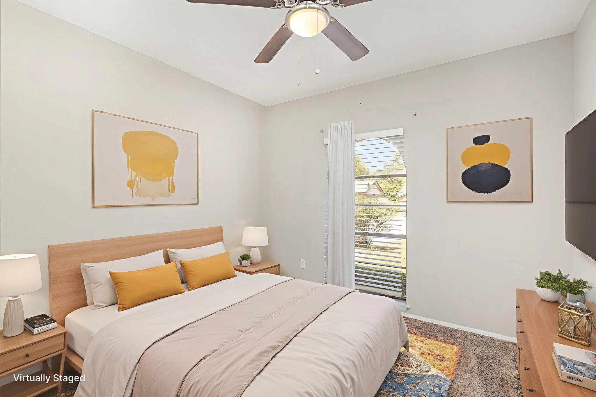 Virtually Staged Bedroom #3