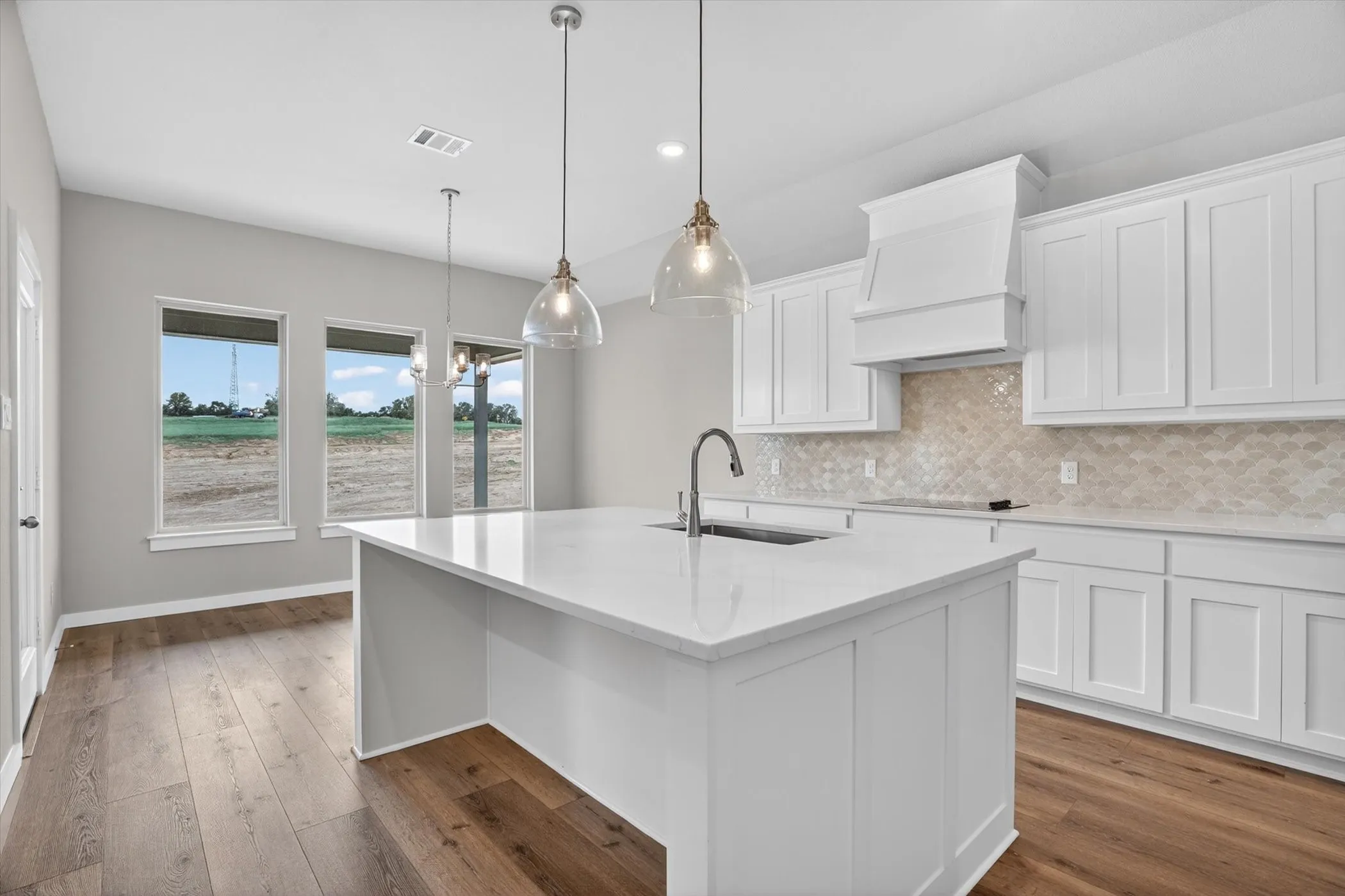 AI IMAGE of Kitchen - Under Cabinet Lighting Not Included but Can Be Added!