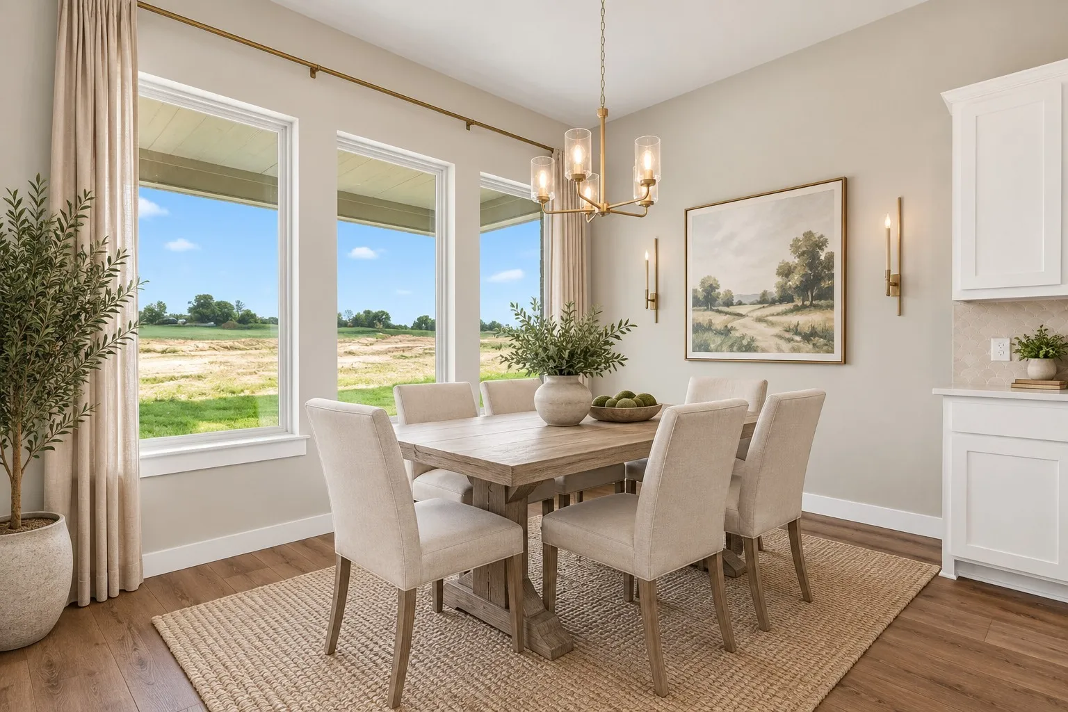 AI IMAGE OF DINING NOOK SPACE