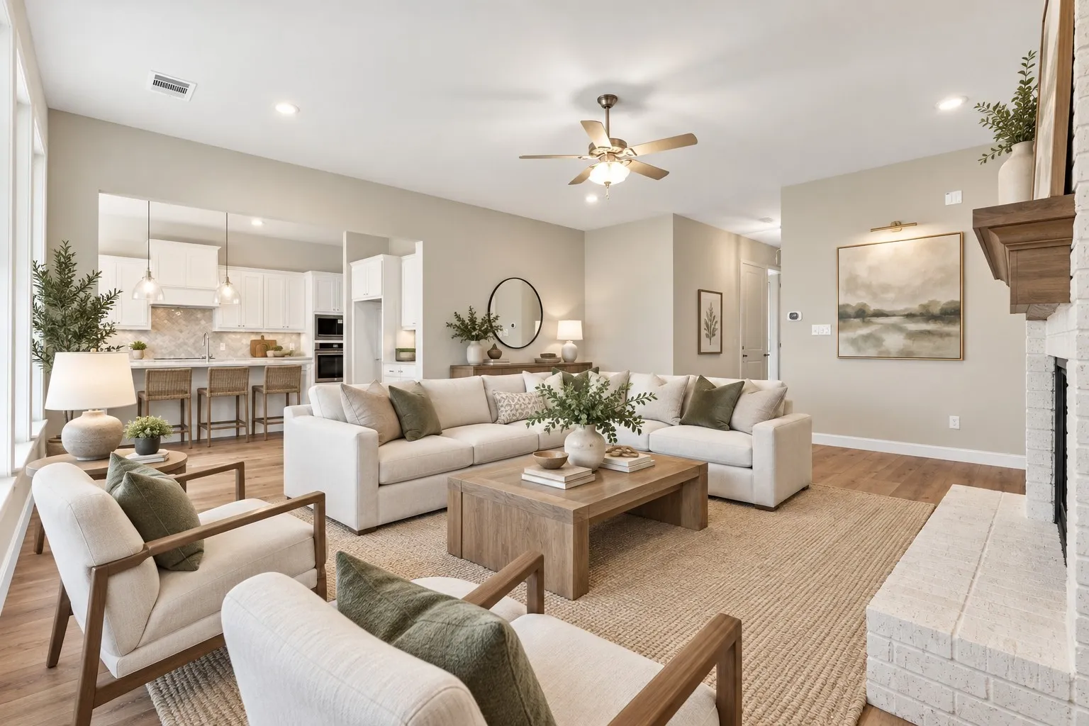 AI IMAGE WITH PROPOSED LIVING ROOM FURNITURE