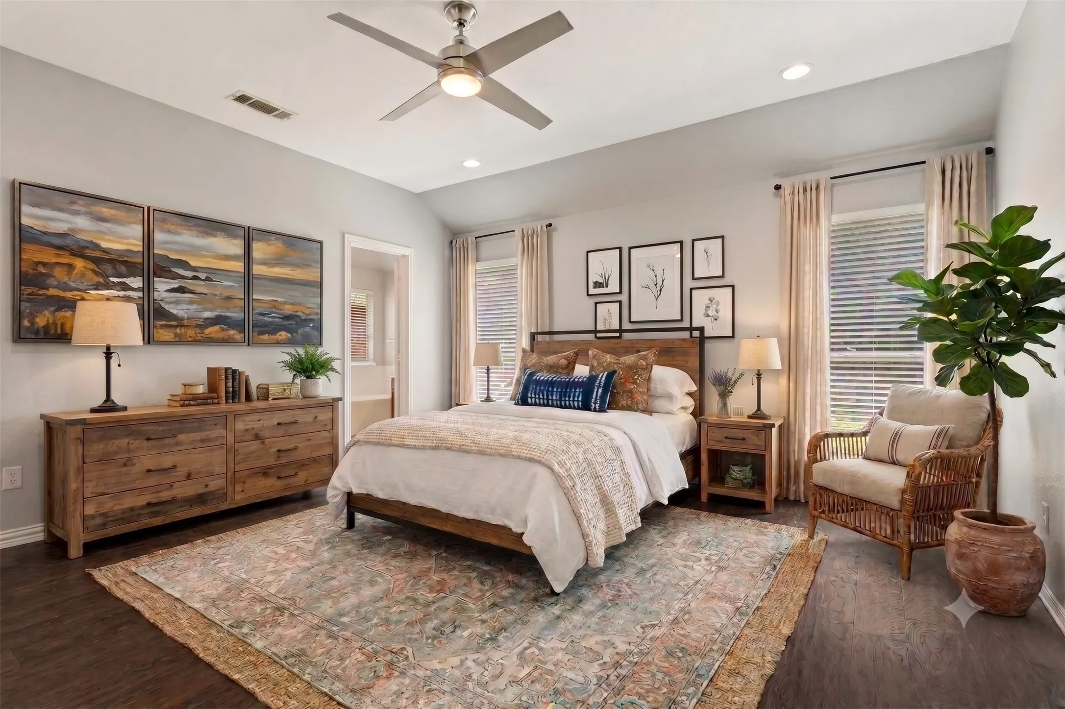 Primary Suite - Virtually Staged